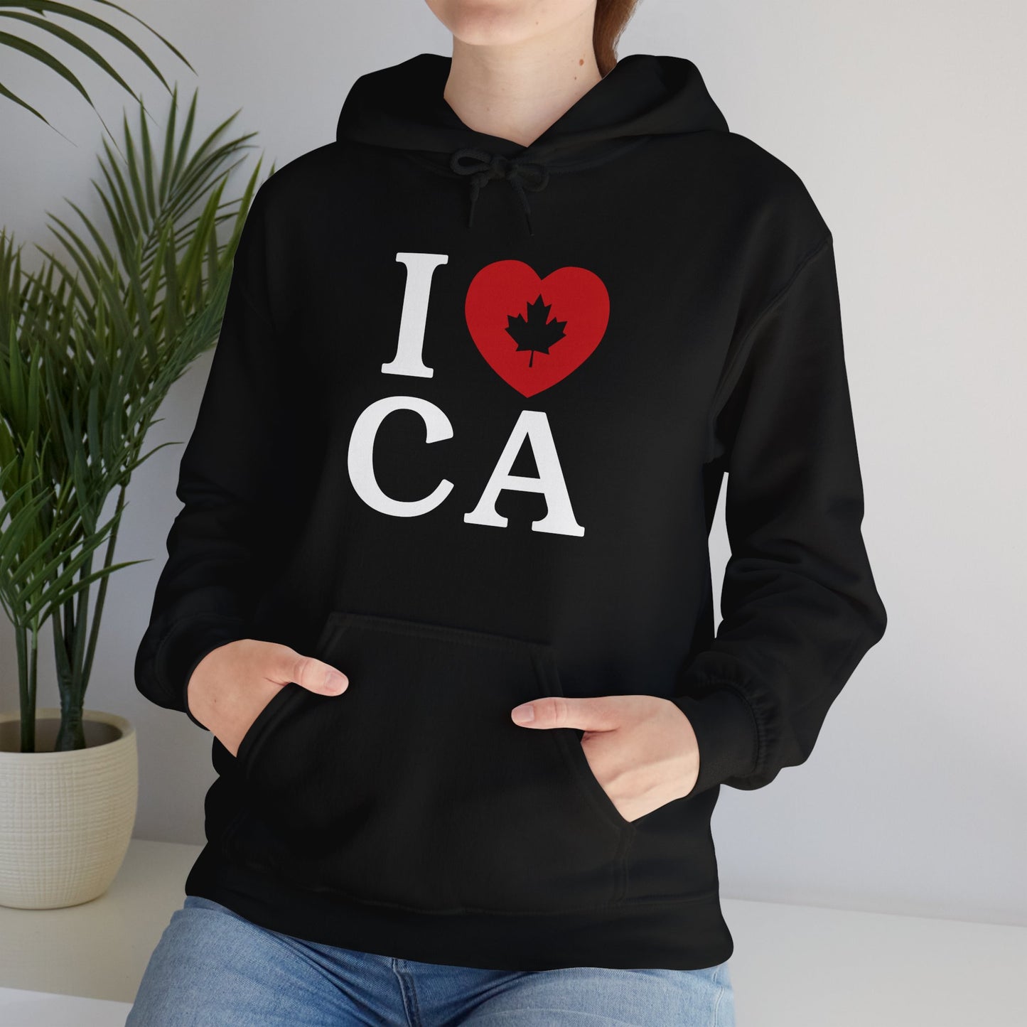 I Love Canada Hoodie | Unisex