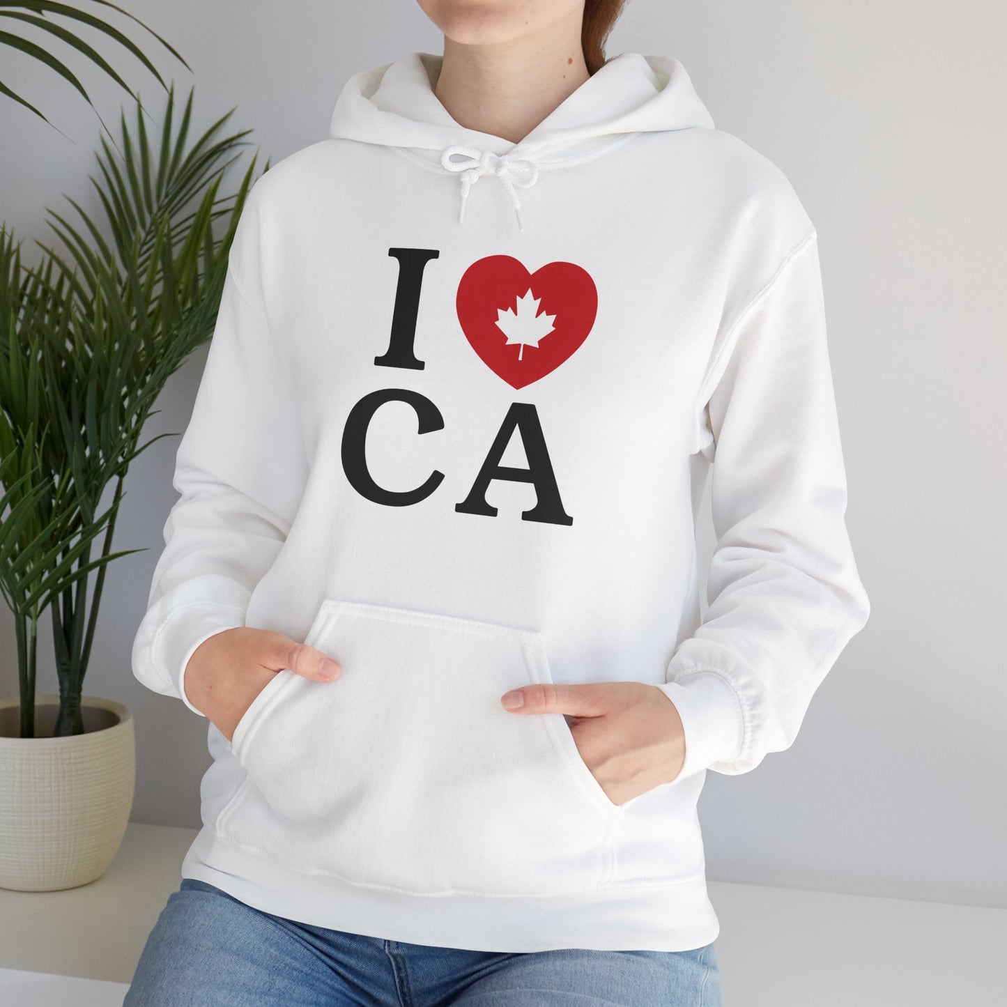 I Love Canada Hoodie | Unisex