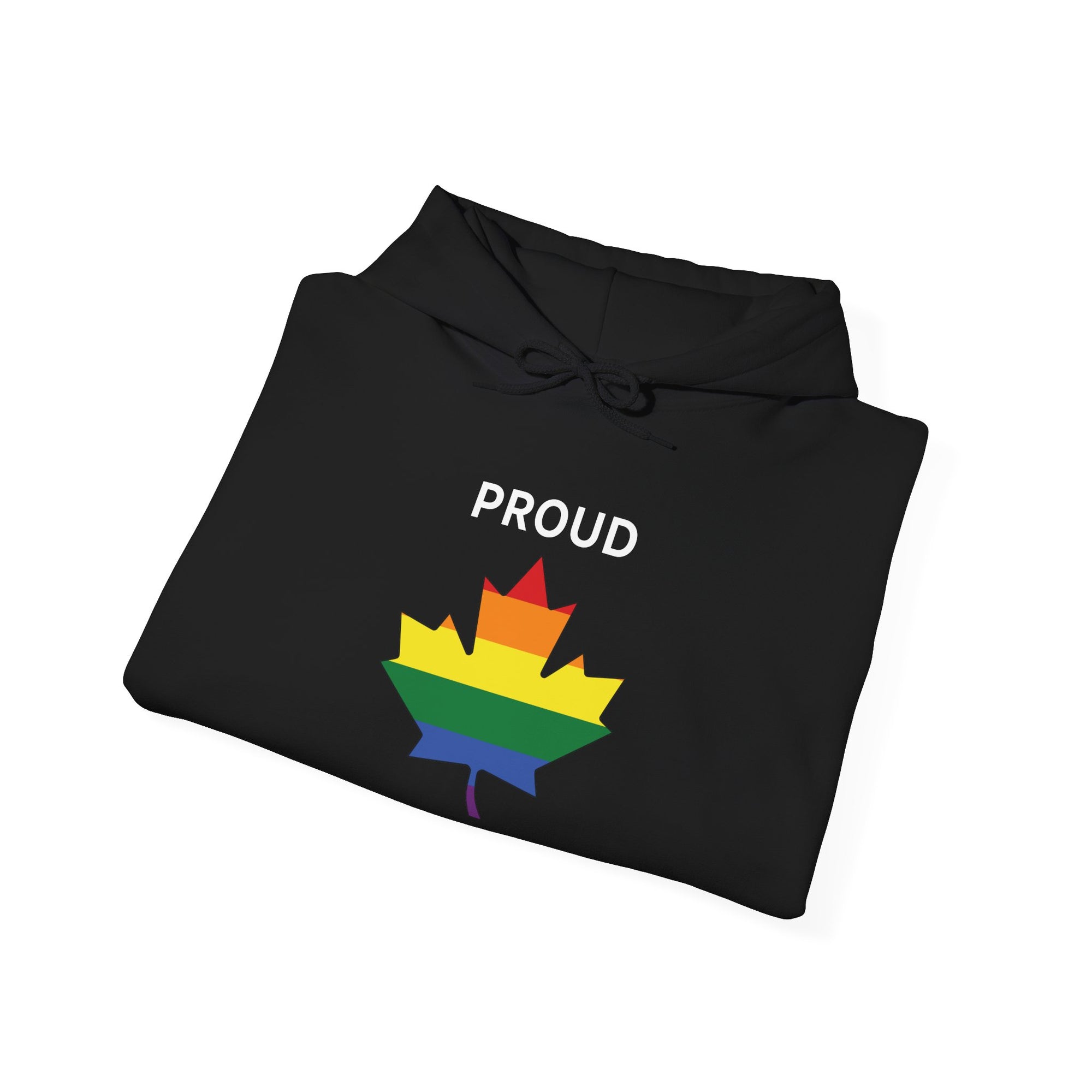 Proud Canadian Maple Leaf Hoodie