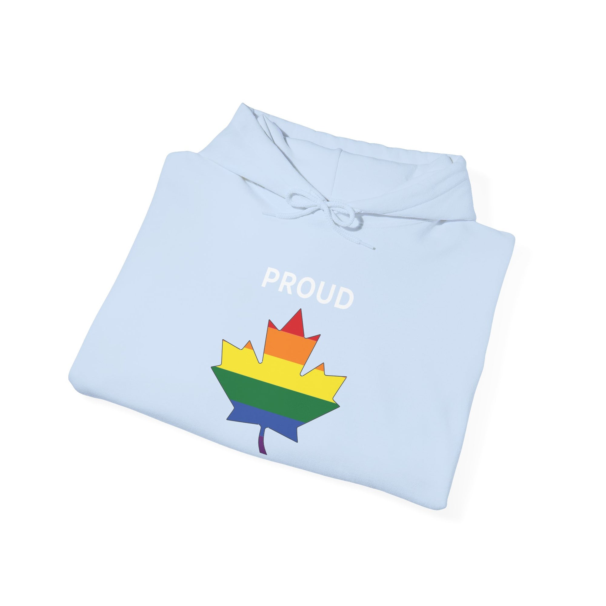Proud Canadian Maple Leaf Hoodie
