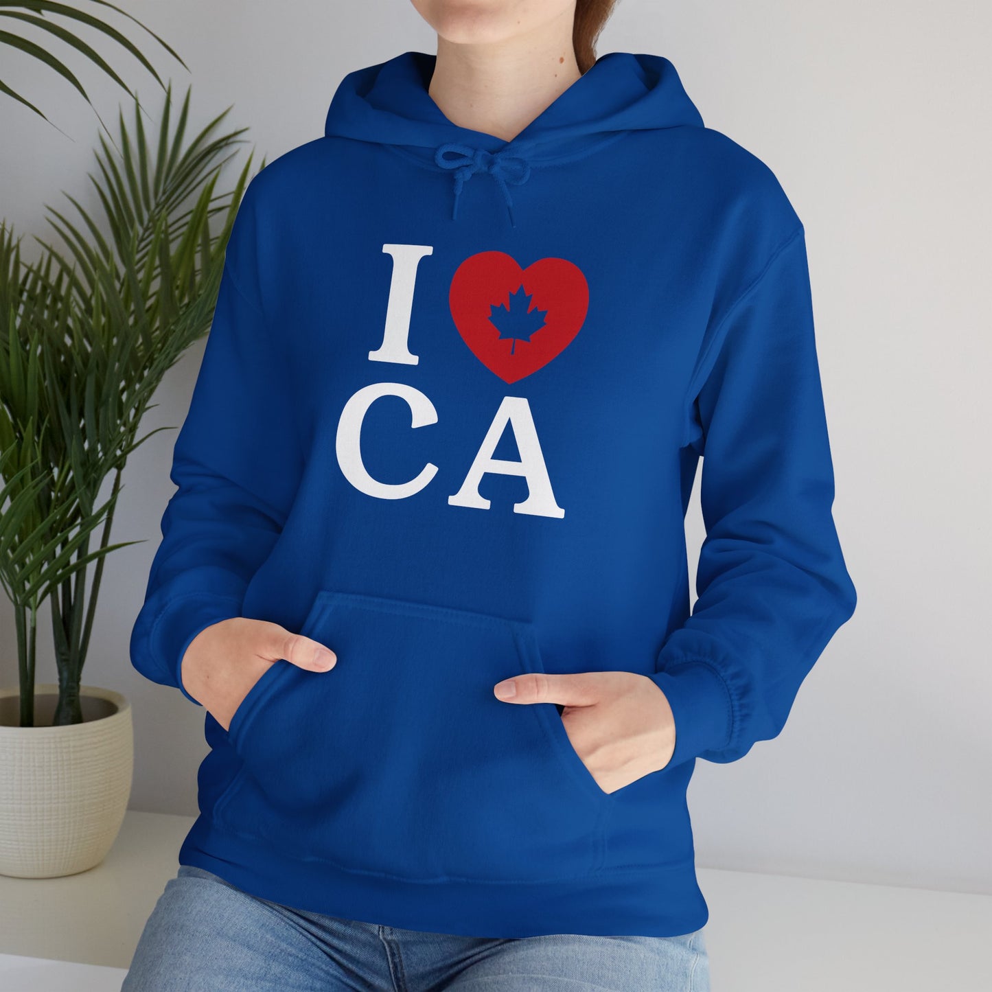 I Love Canada Hoodie | Unisex