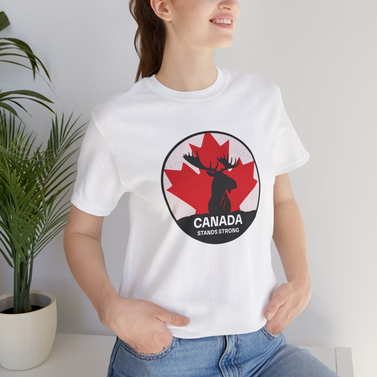 Canada Stands Strong Moose T-Shirt