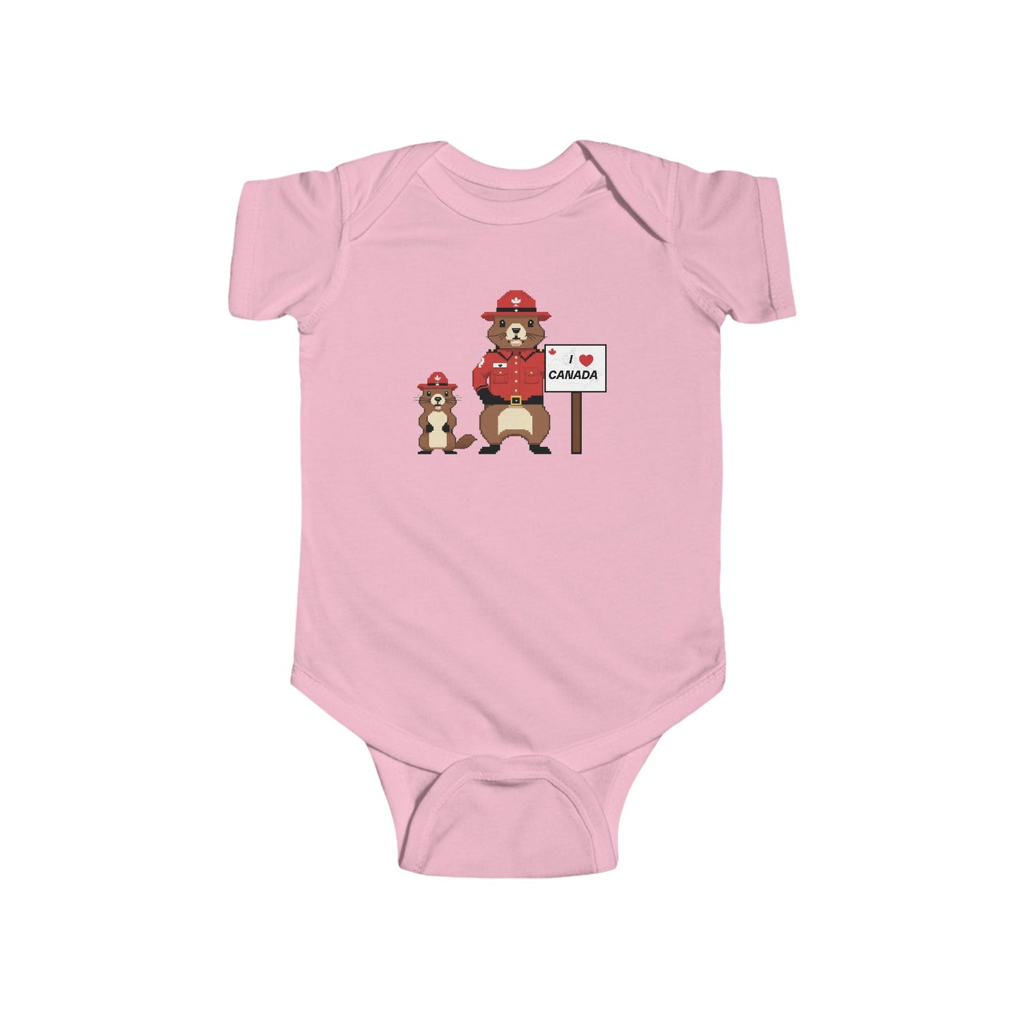 Cute Beaver Baby Onesie