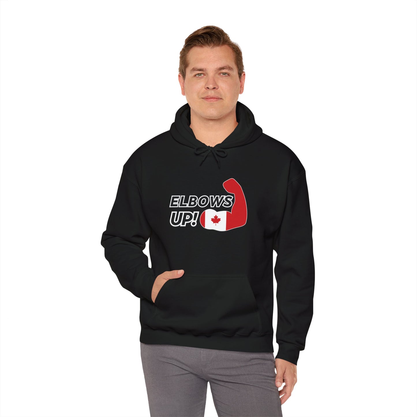 Elbows Up! (Canadian Power) Hoodie | Unisex