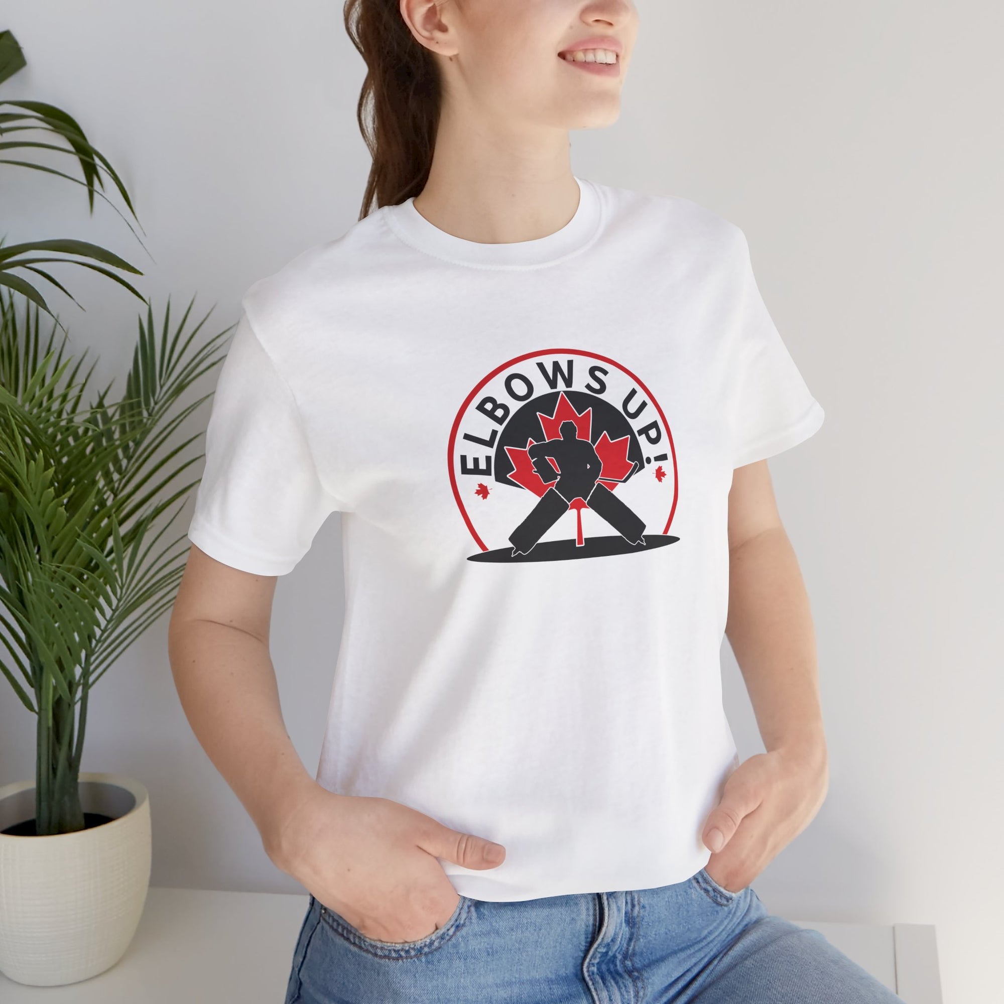 Elbows Up! (Hockey) T-Shirt