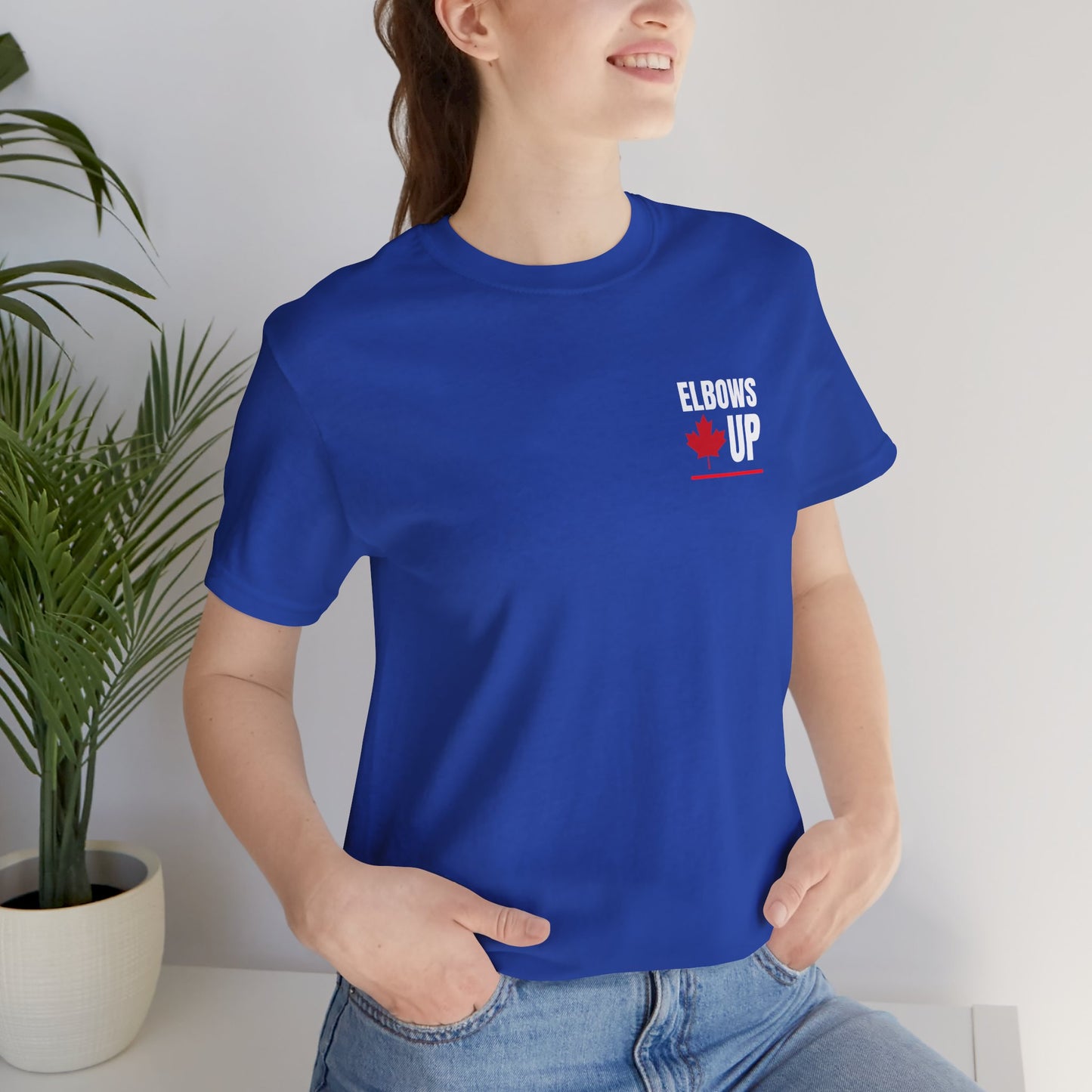 Elbows Up! (Badge) T-Shirt