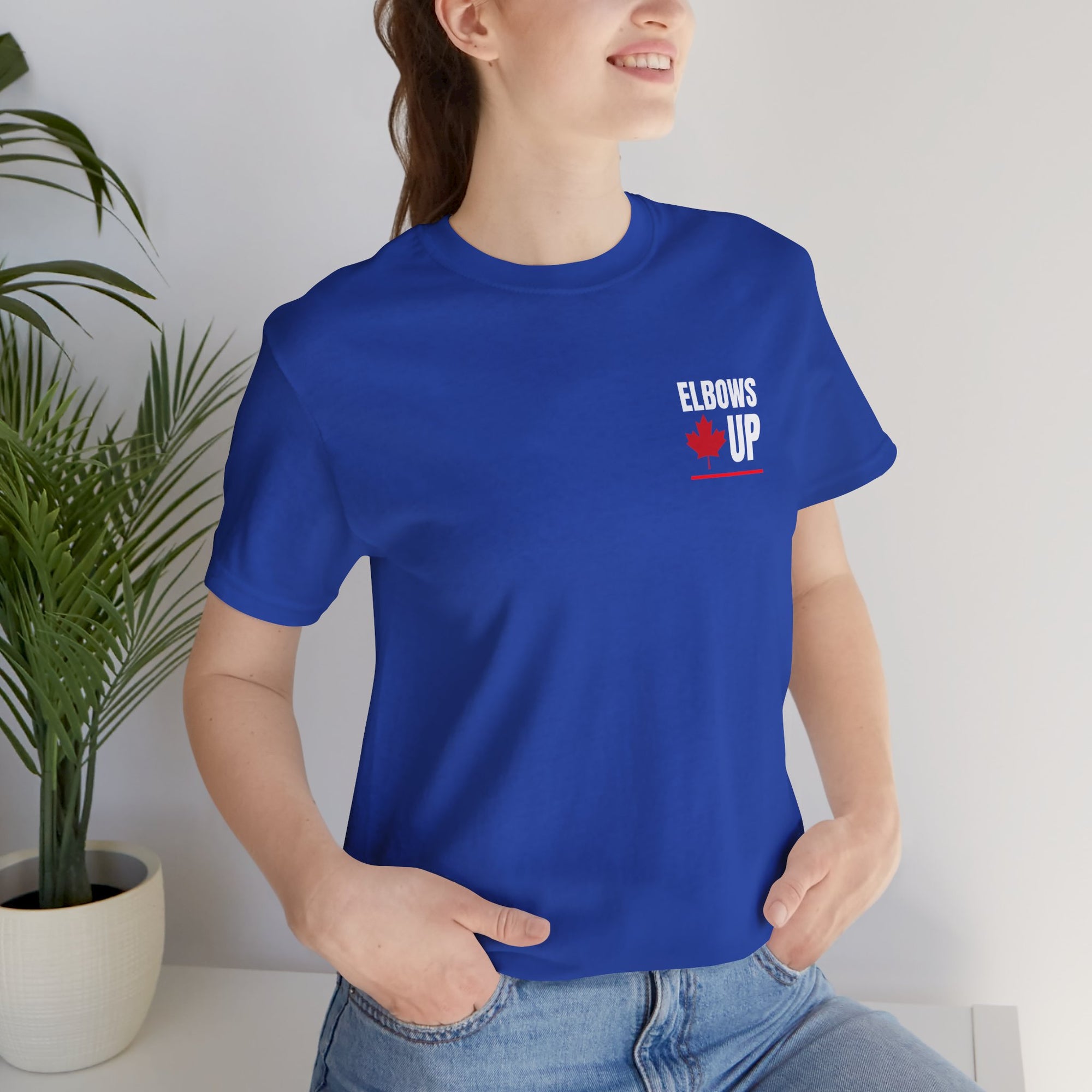 Elbows Up! (Badge) T-Shirt