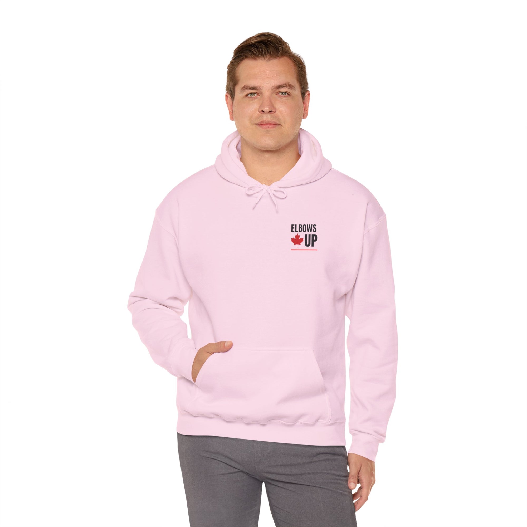 Elbows Up! (Badge) Hoodie