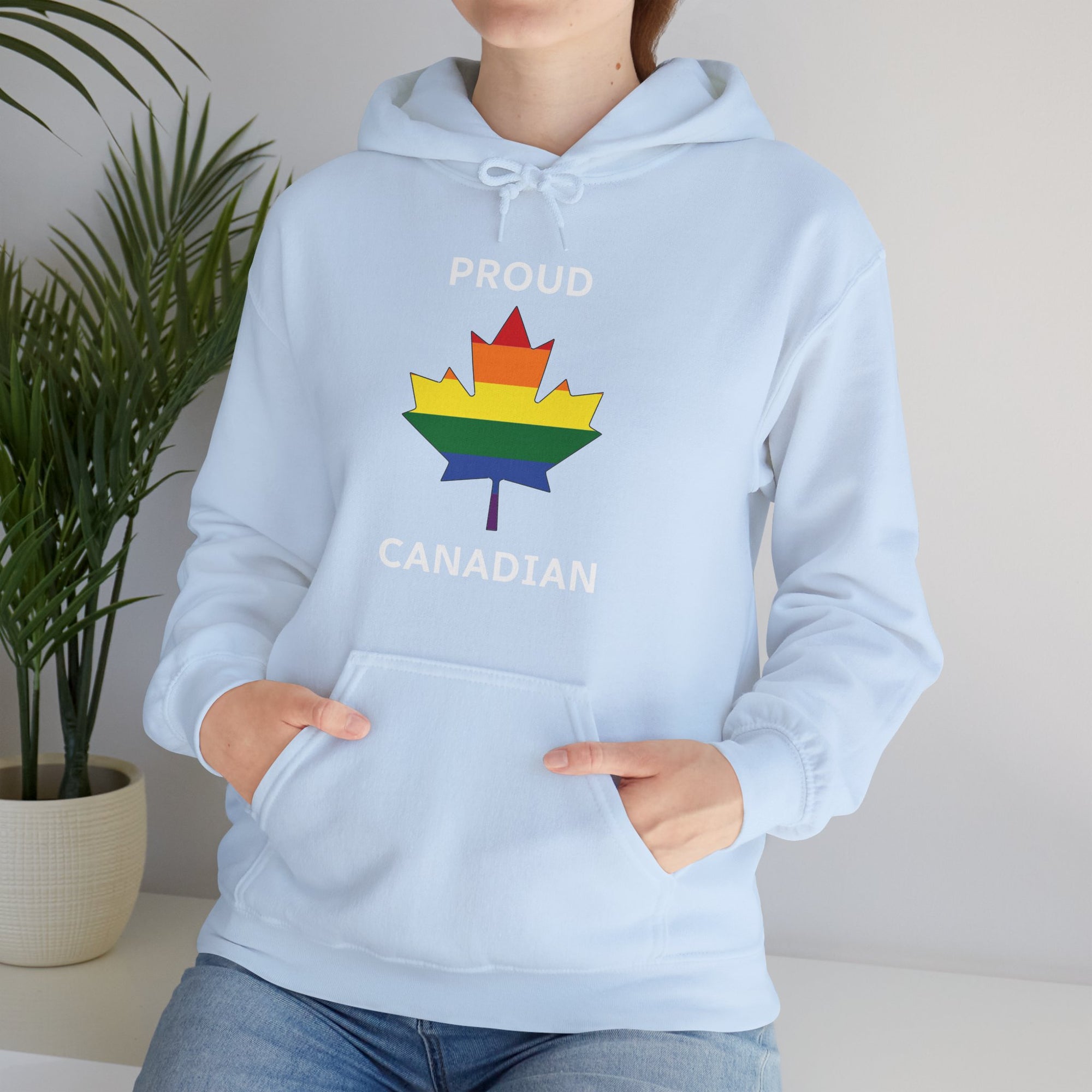 Proud Canadian Maple Leaf Hoodie
