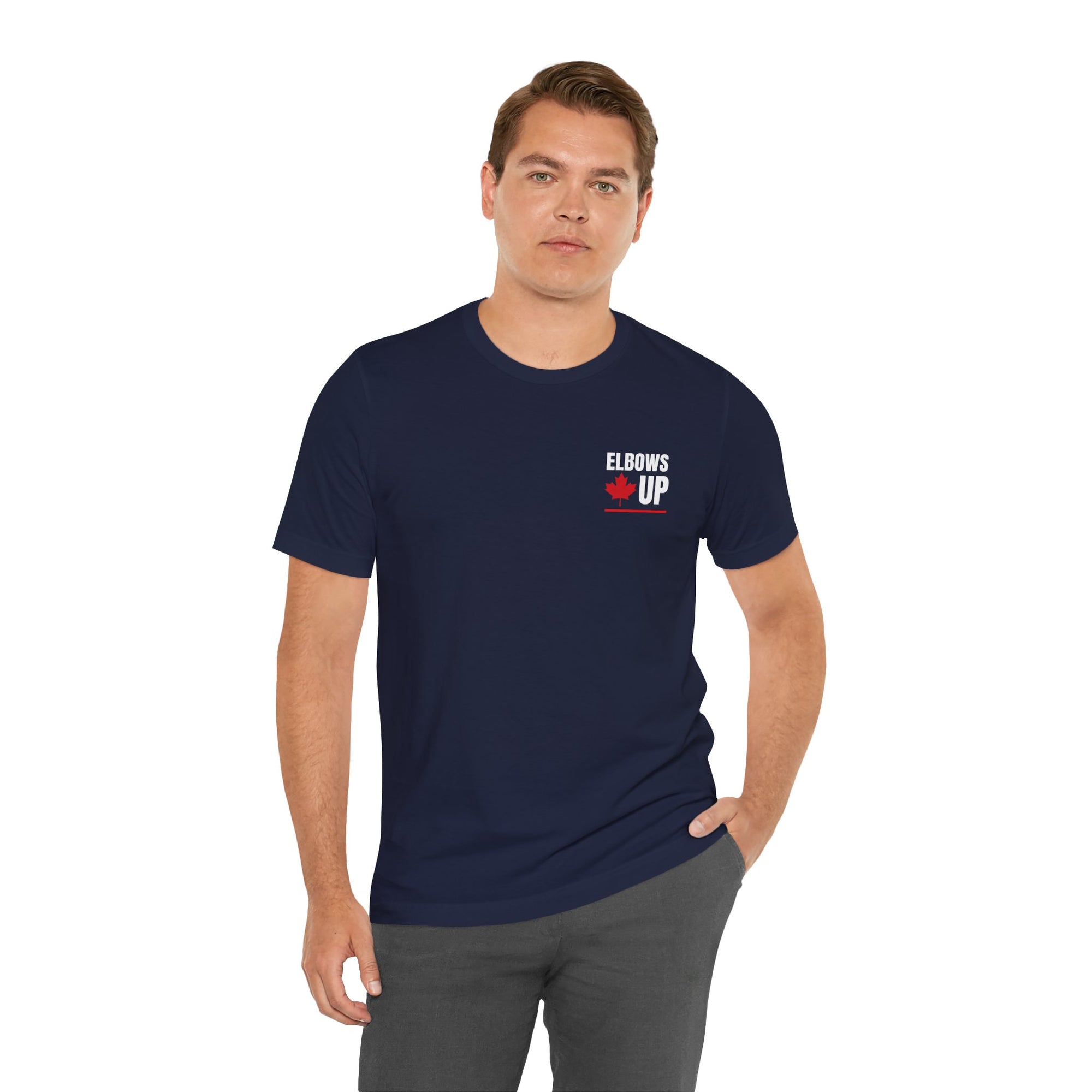 Elbows Up! (Badge) T-Shirt