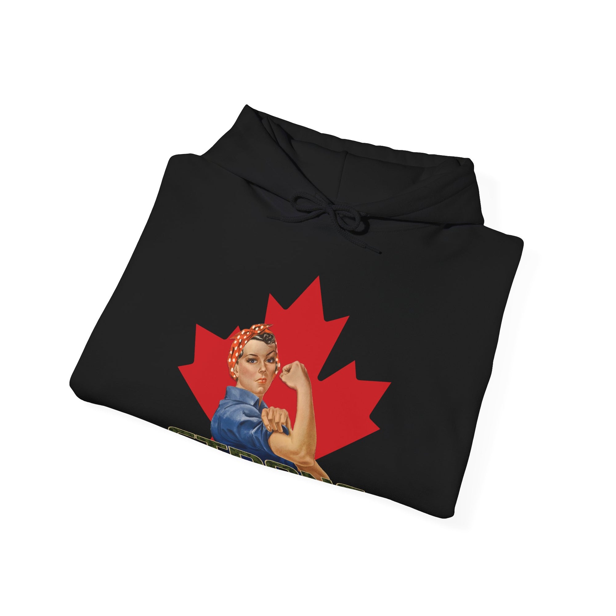 Canada Strong Woman Hoodie