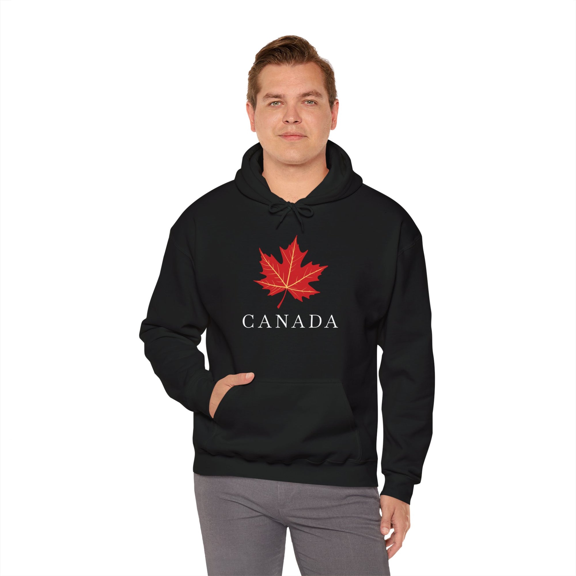 Elegant Maple Leaf Hoodie