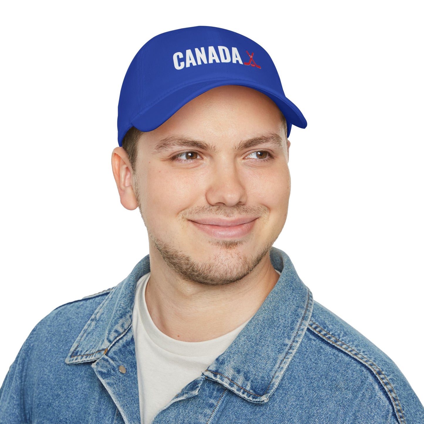 Canadian Hockey Stick Baseball Cap