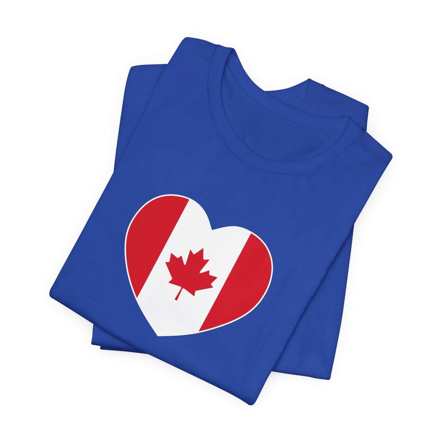 Canada Flag Heart T-Shirt
