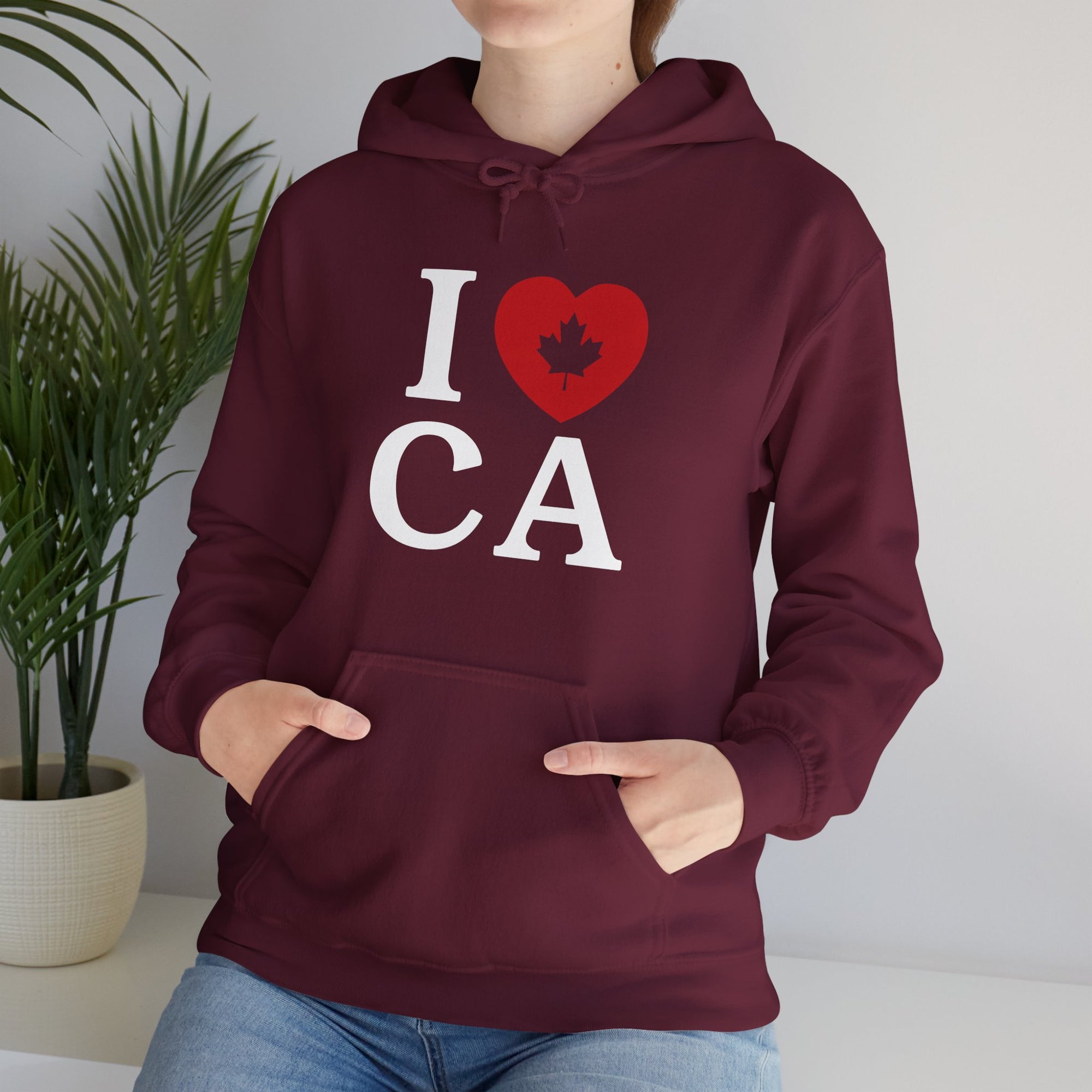 I Love Canada Hoodie