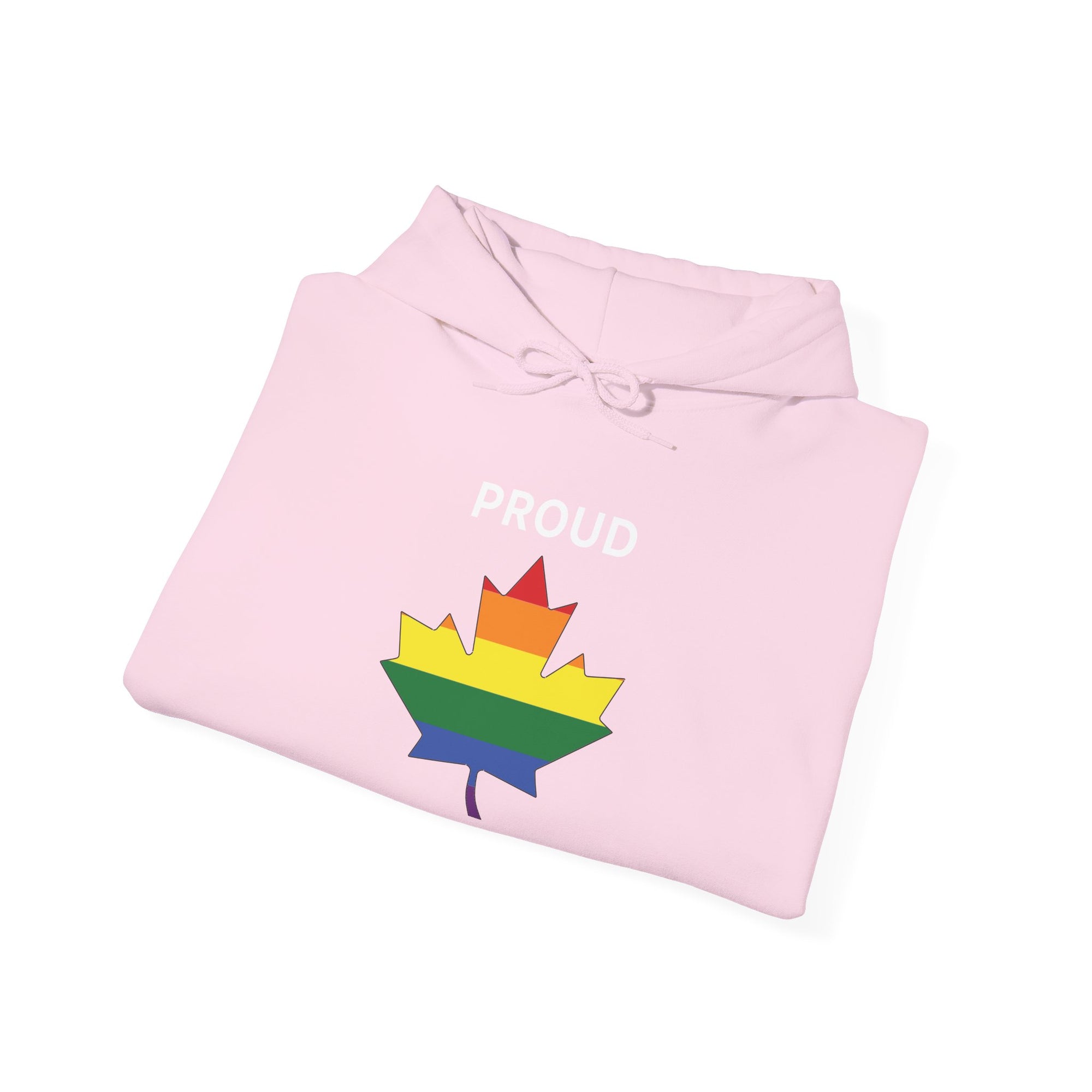 Proud Canadian Maple Leaf Hoodie