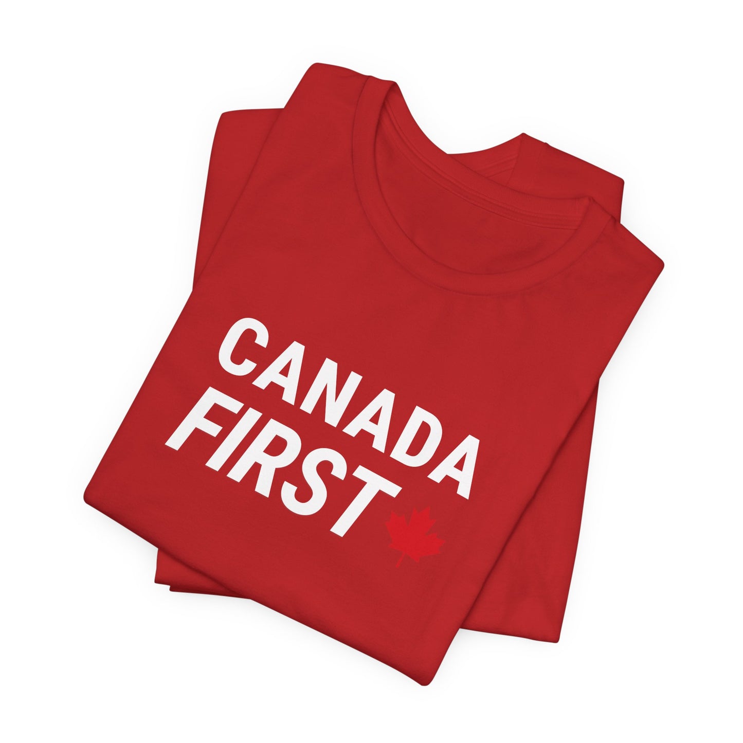 Canada First Maple Leaf T-Shirt
