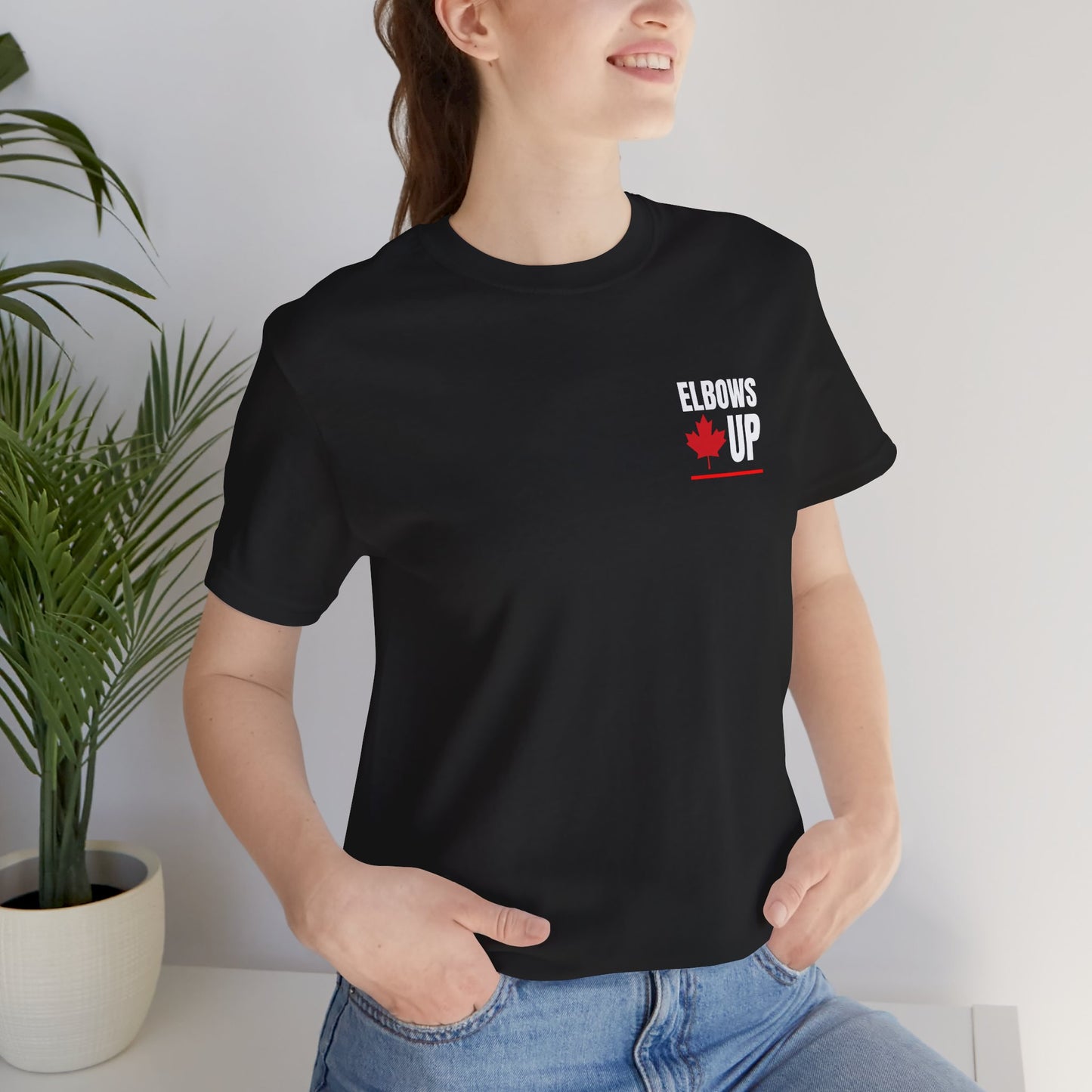 Elbows Up! (Badge) T-Shirt