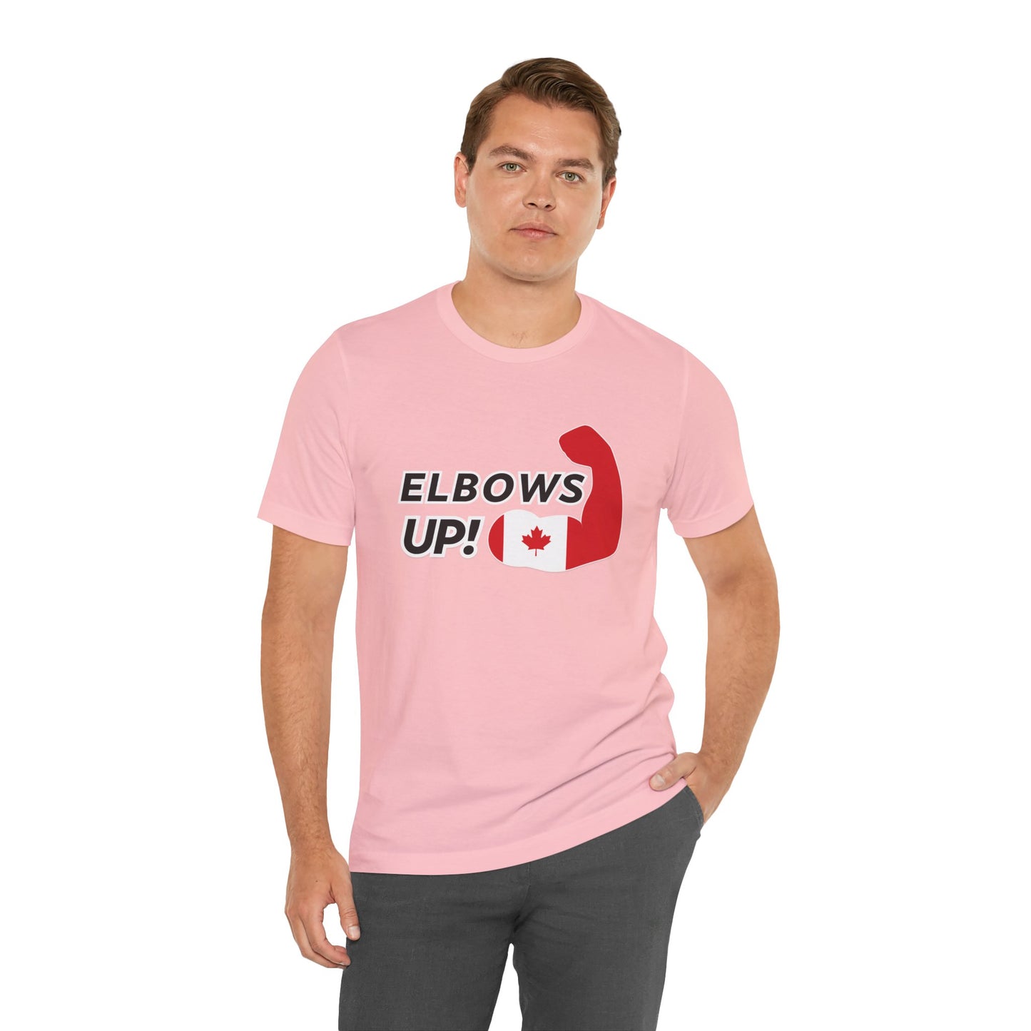 Elbows Up! (Canadian Power)  T-Shirt | Unisex