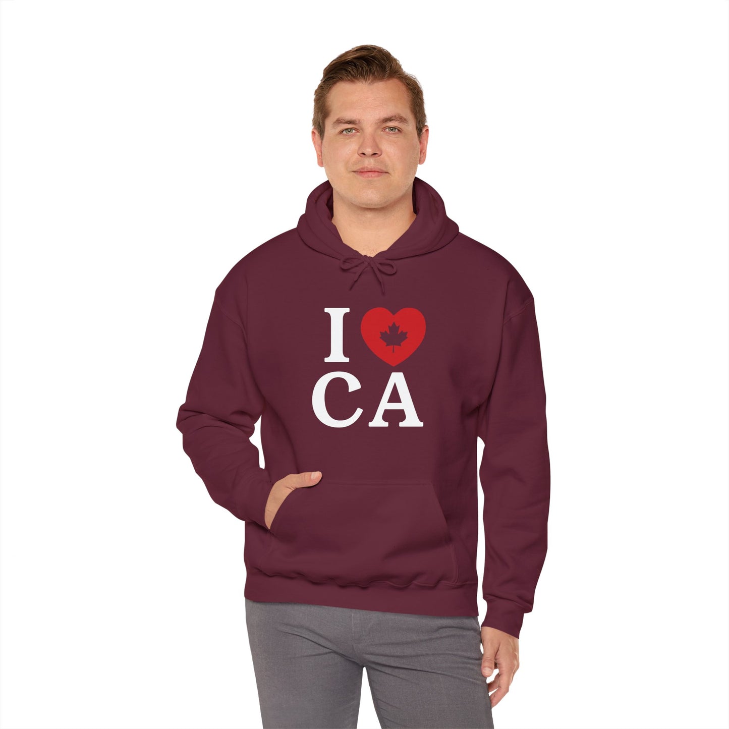 I Love Canada Hoodie | Unisex