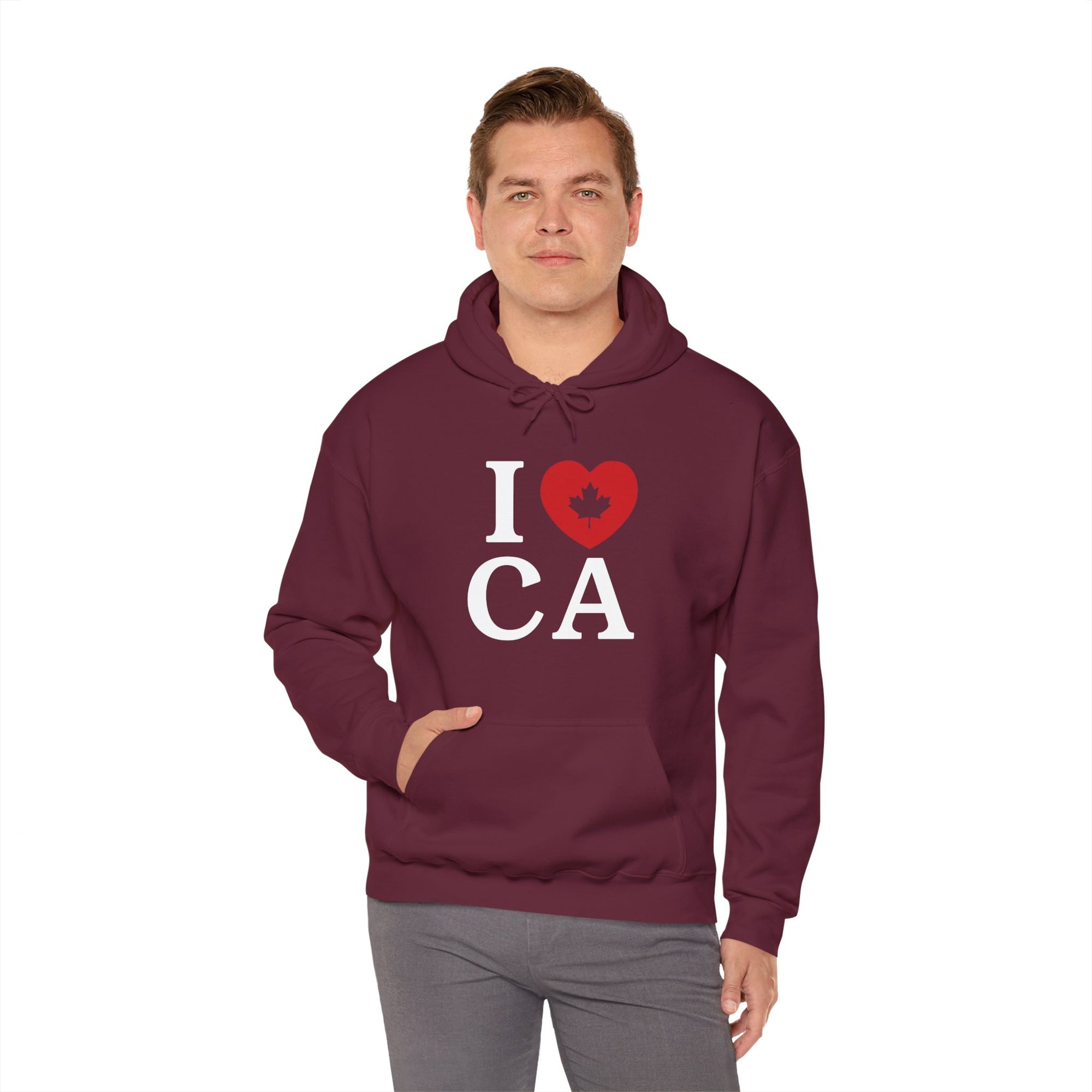 I Love Canada Hoodie