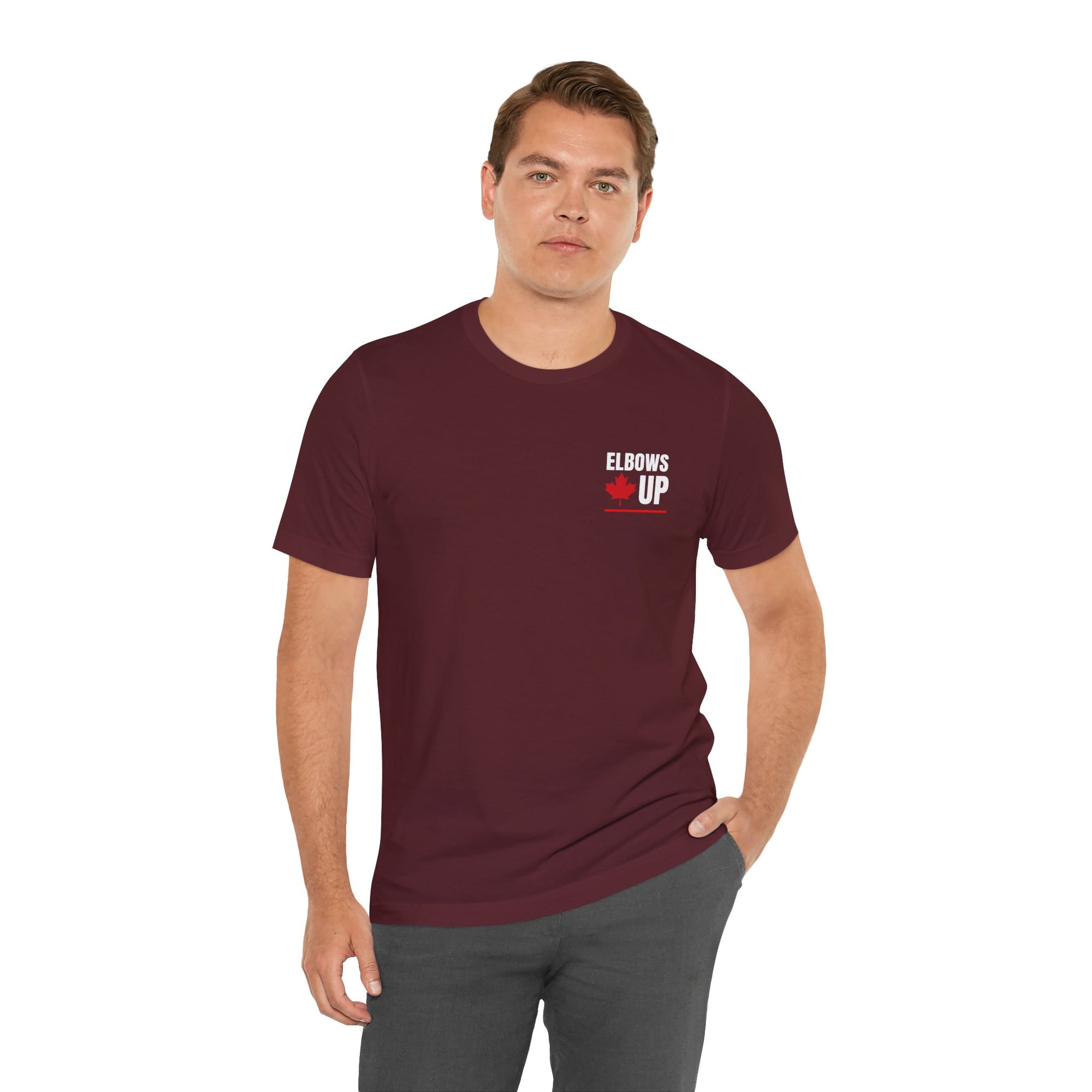 Elbows Up! (Badge) T-Shirt