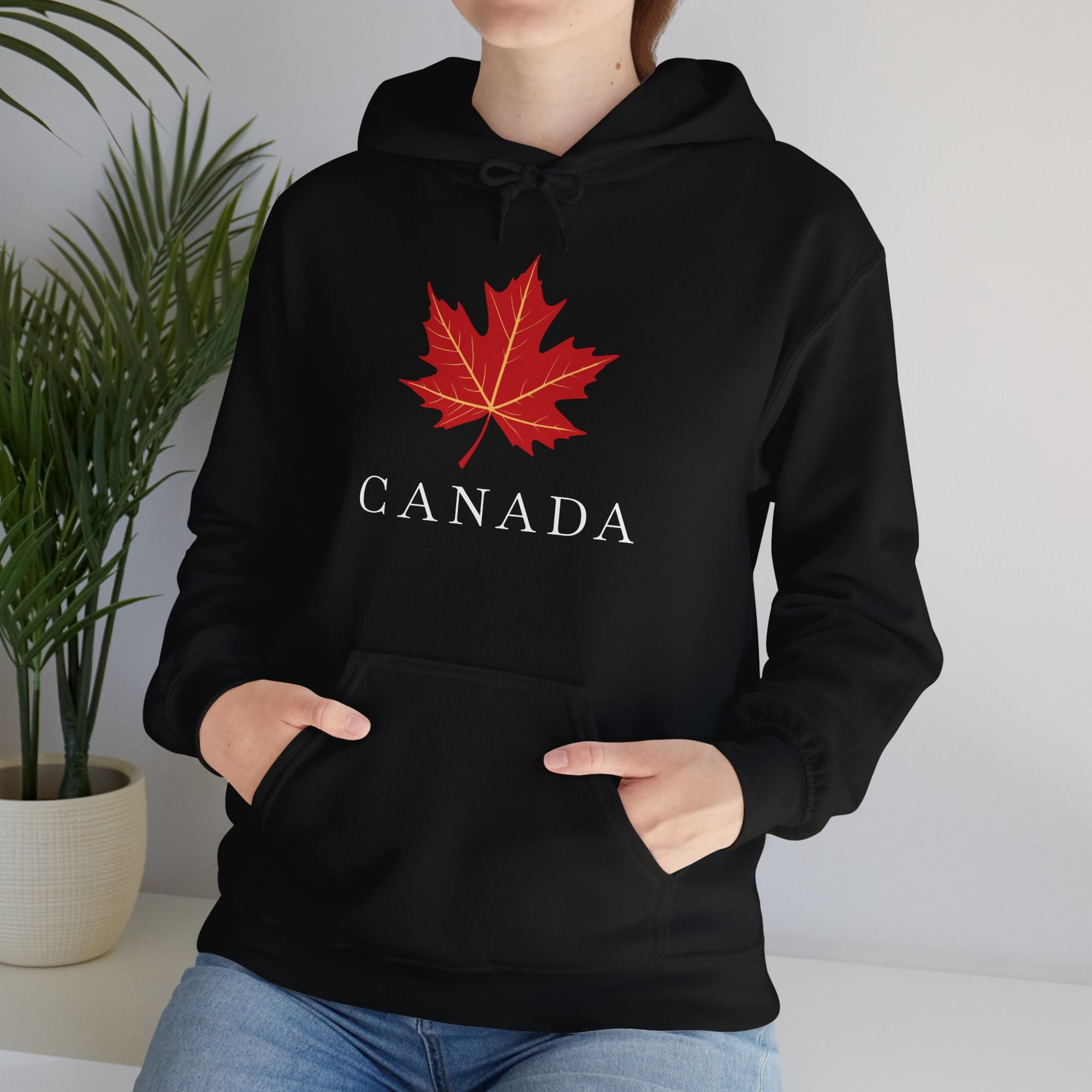 Elegant Maple Leaf Hoodie