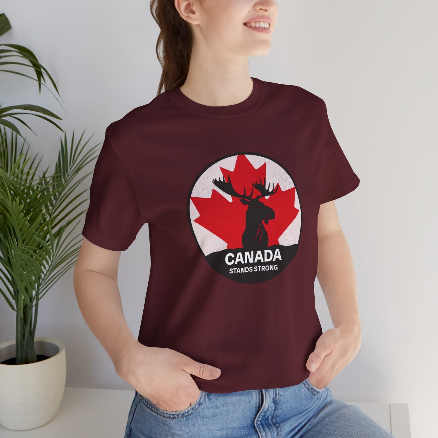 Canada Stands Strong Moose T-Shirt