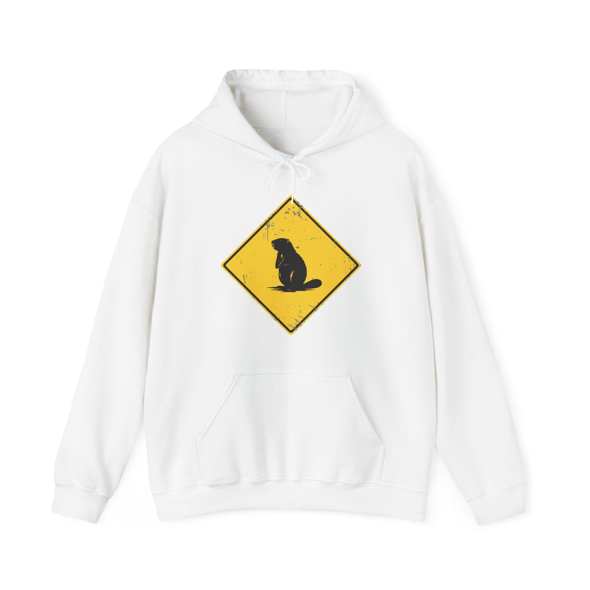 Beaver Crossing Hoodie White