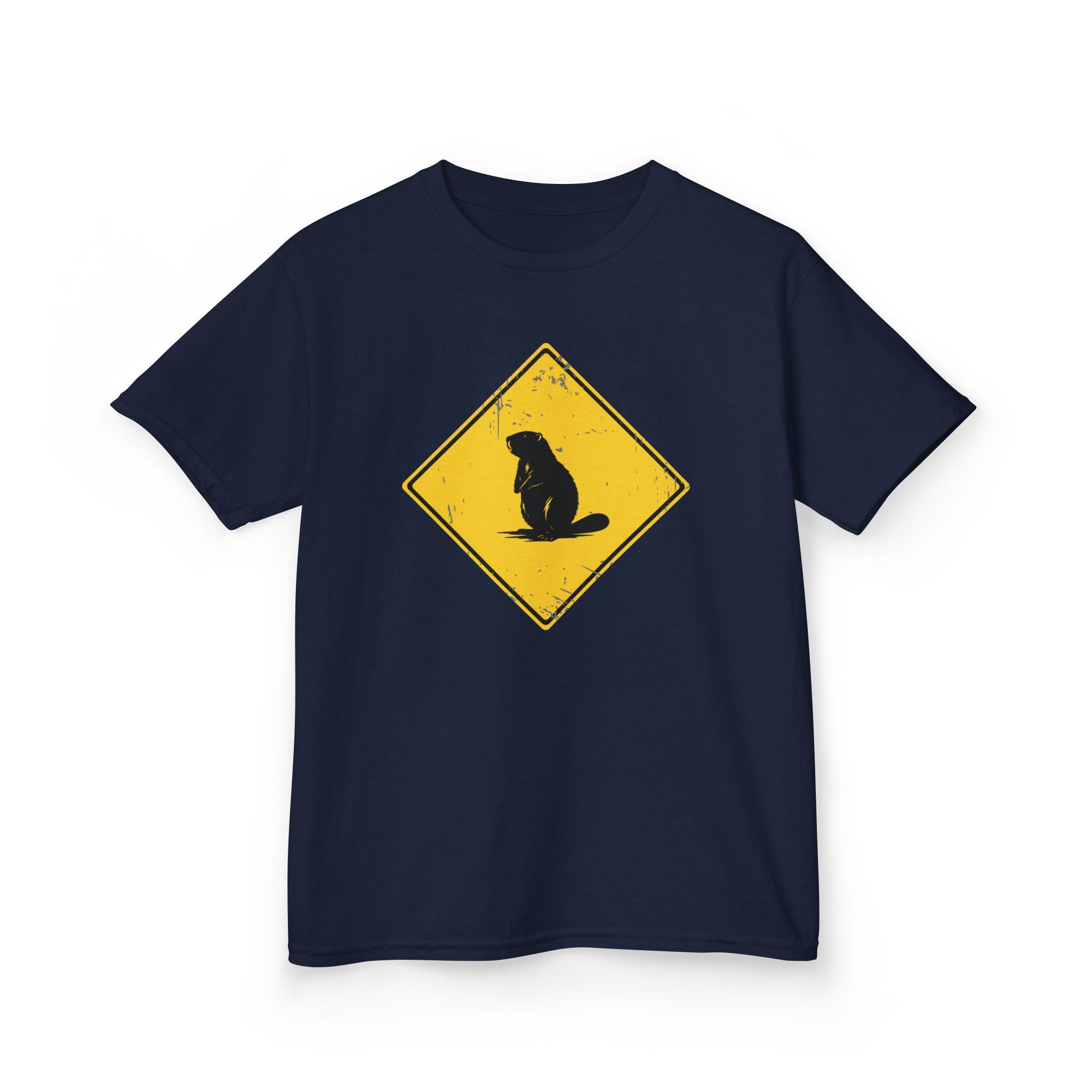 beaver crossing kids shirt navy
