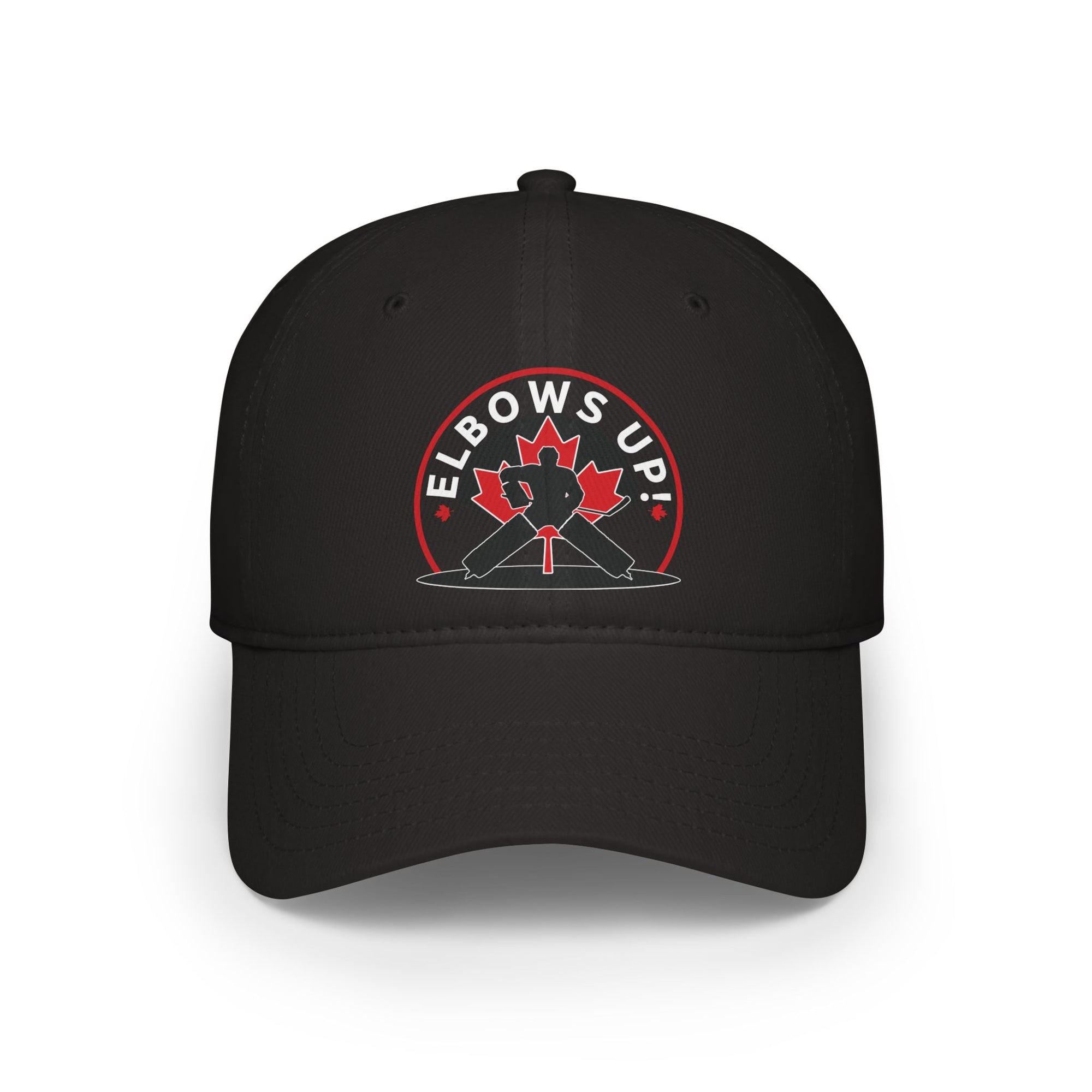 Elbows up! Baseball Cap Black