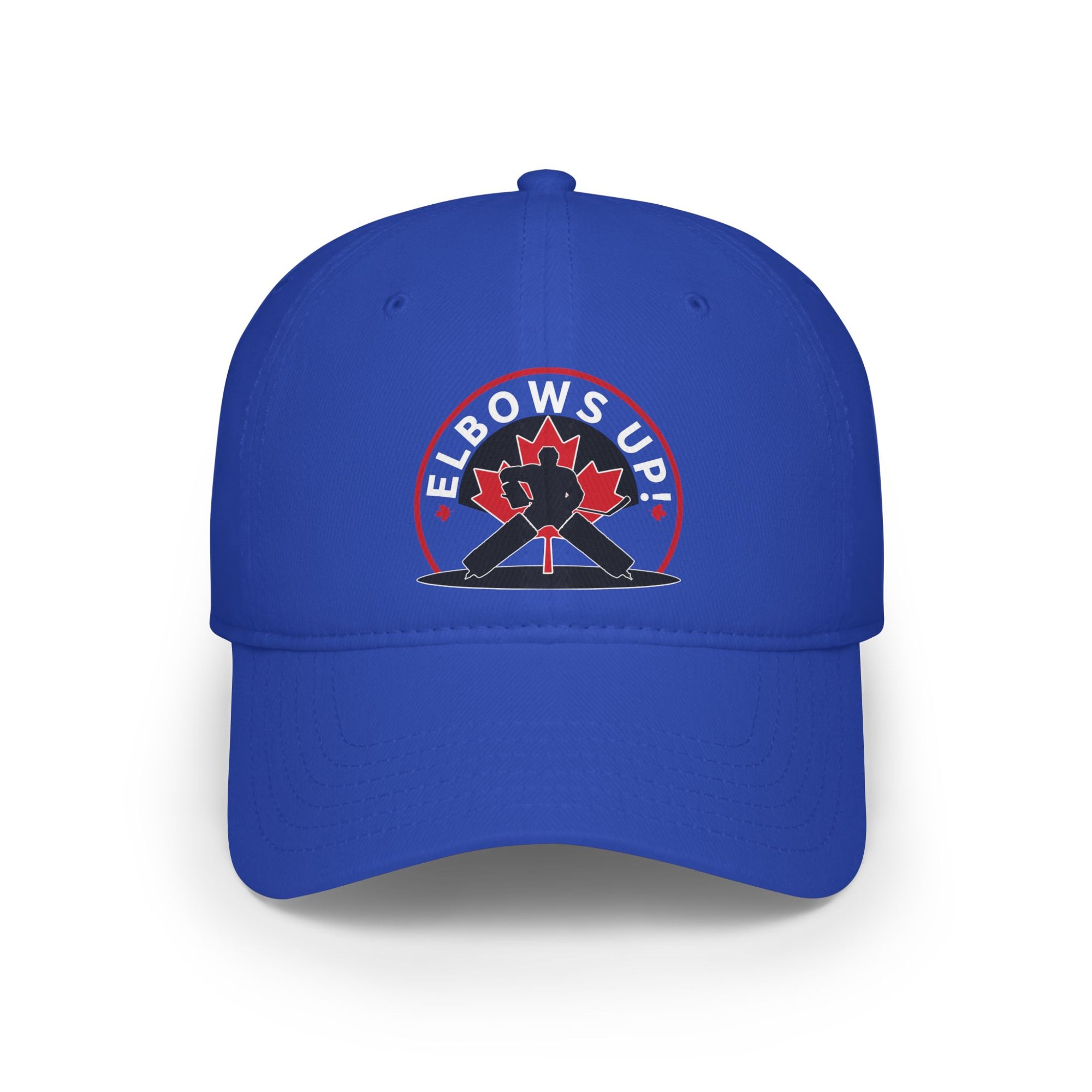 Elbows up! Baseball Cap Blue