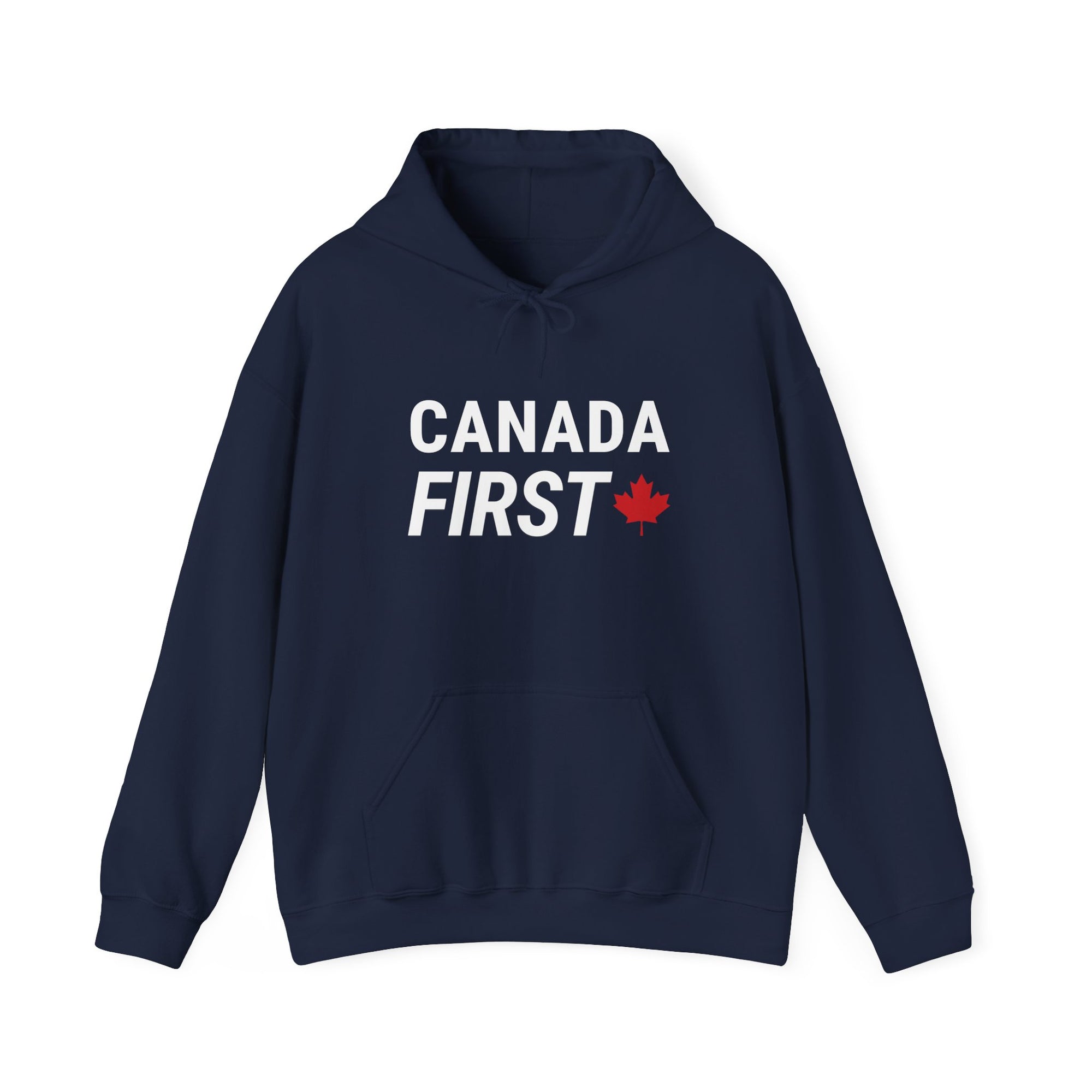Canada First Hoodie Navy