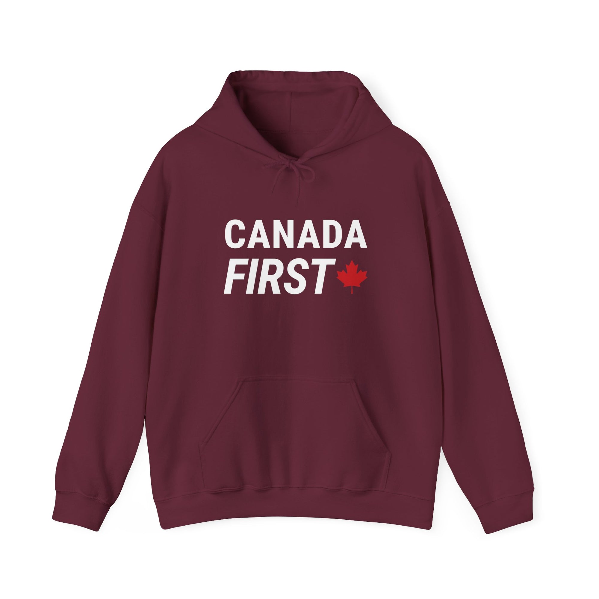 Canada First Hoodie Red