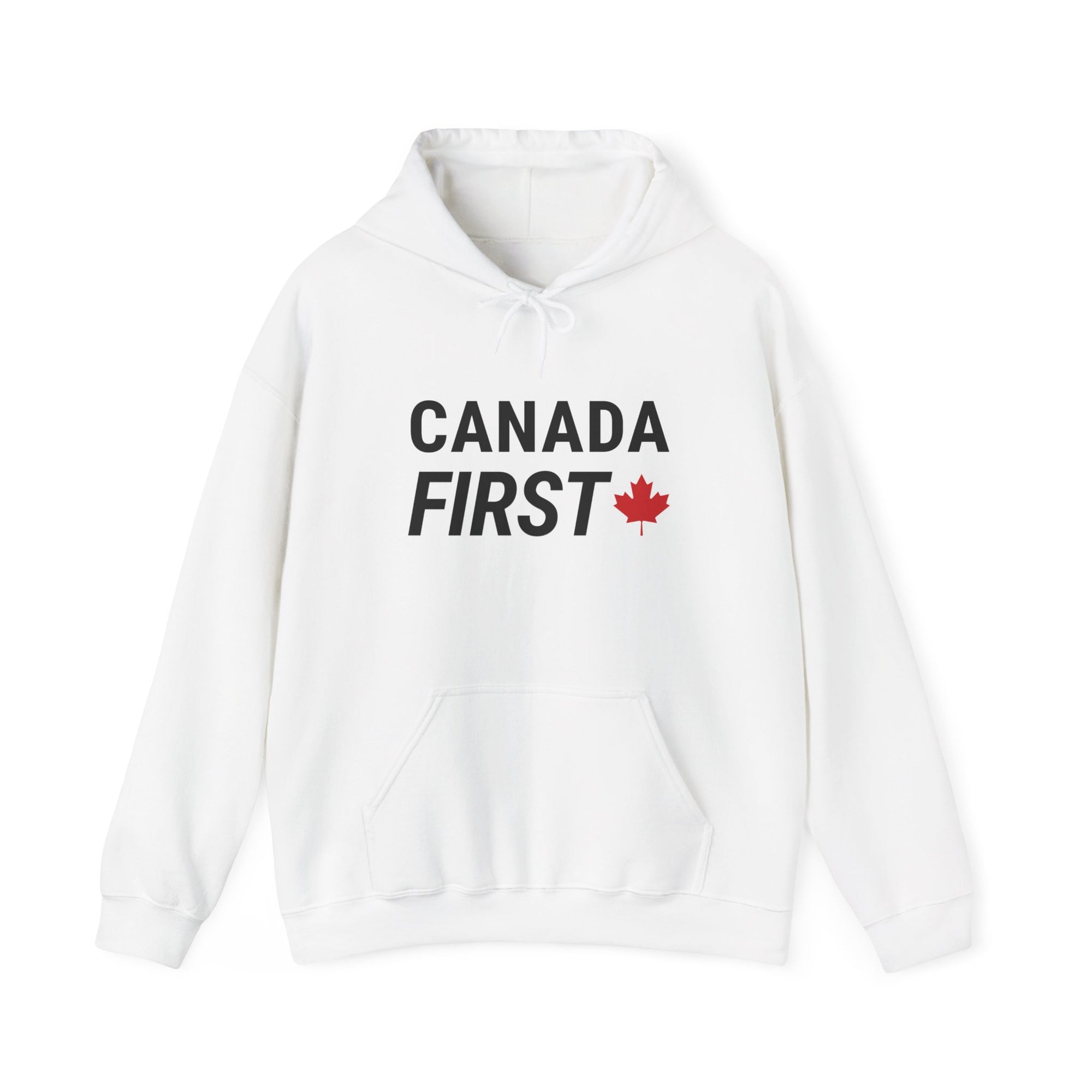Canada First Hoodie White