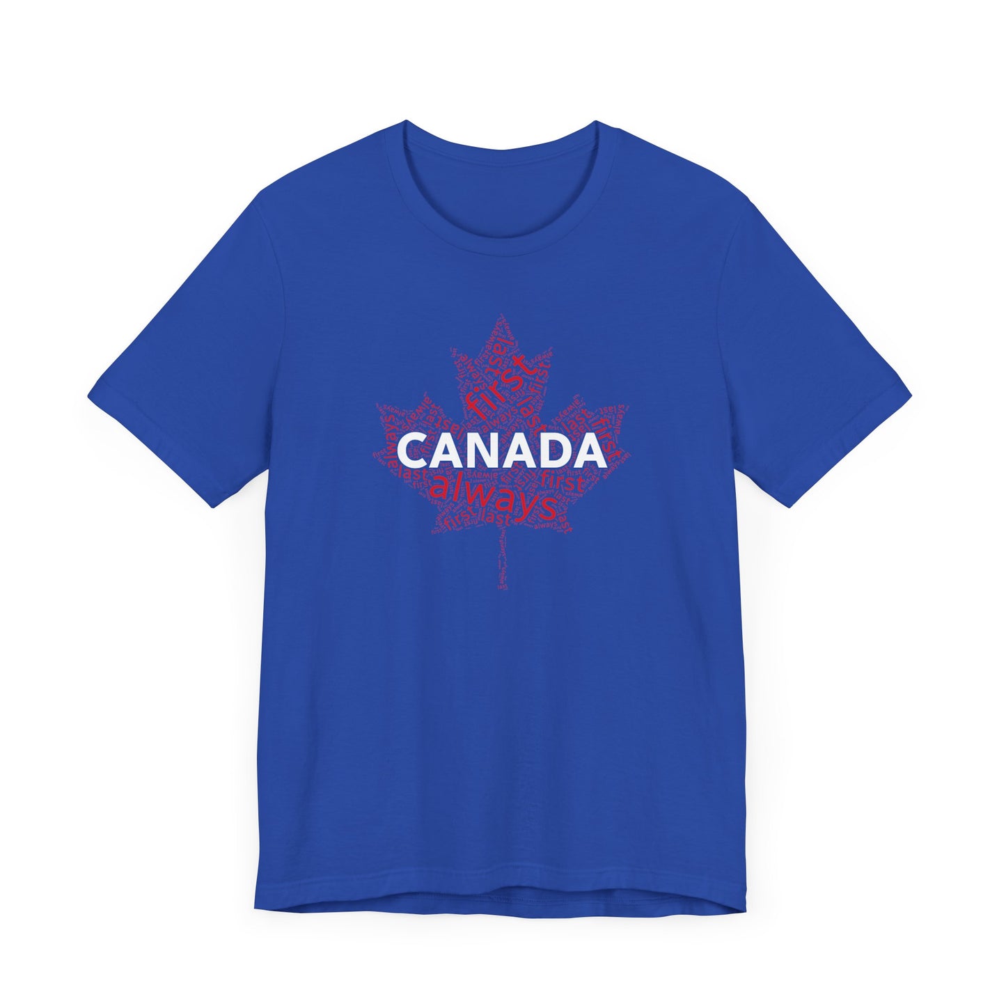 Canada First Shirt Blue