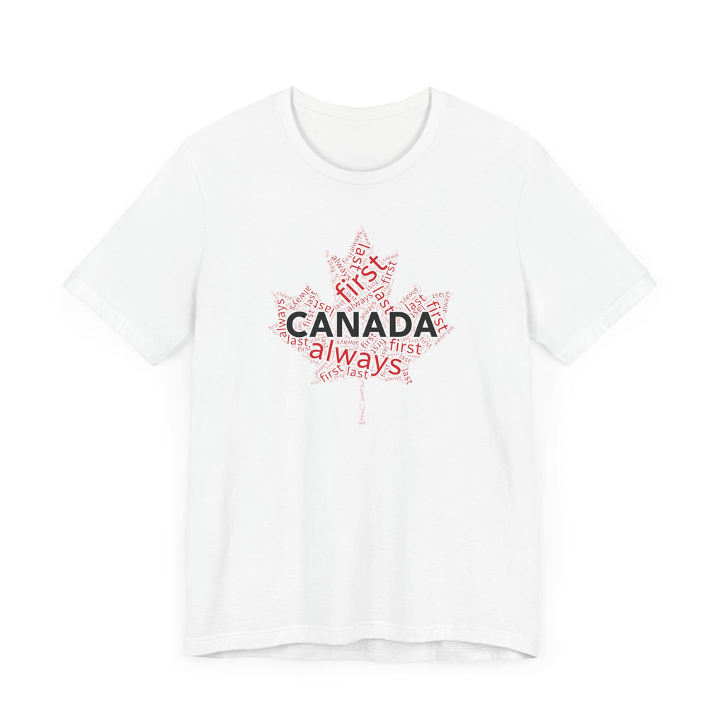 Canada First Shirt White