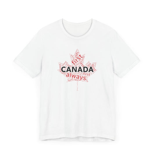 Canada First Shirt White