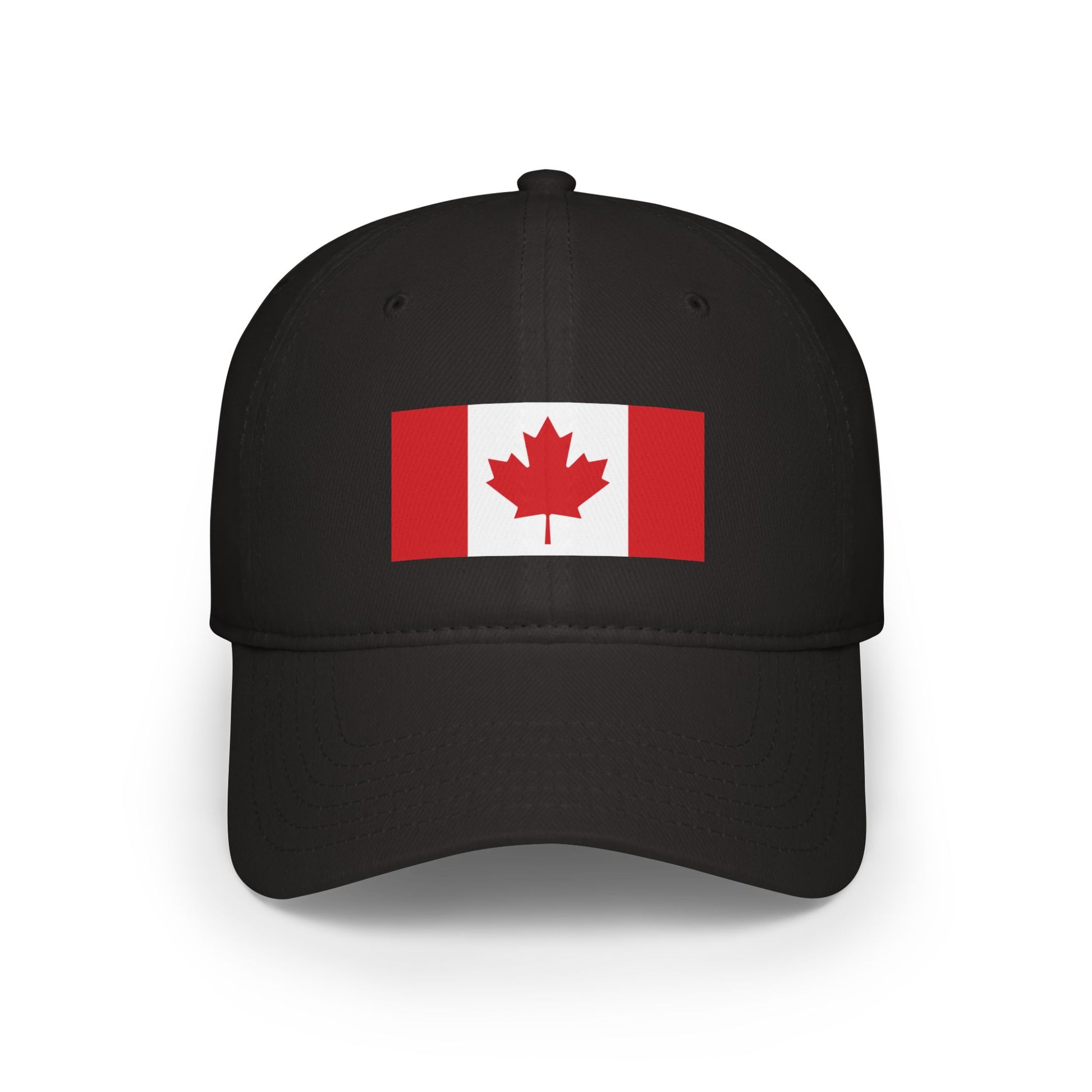 Canada flag hat black