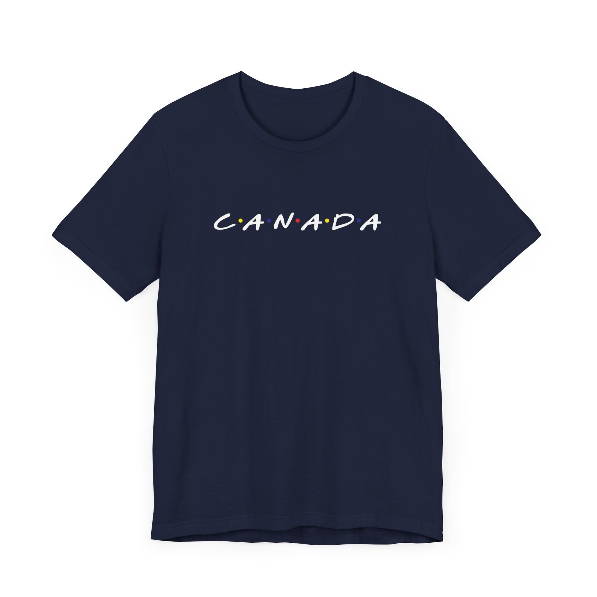 Canada friends theme shirt navy