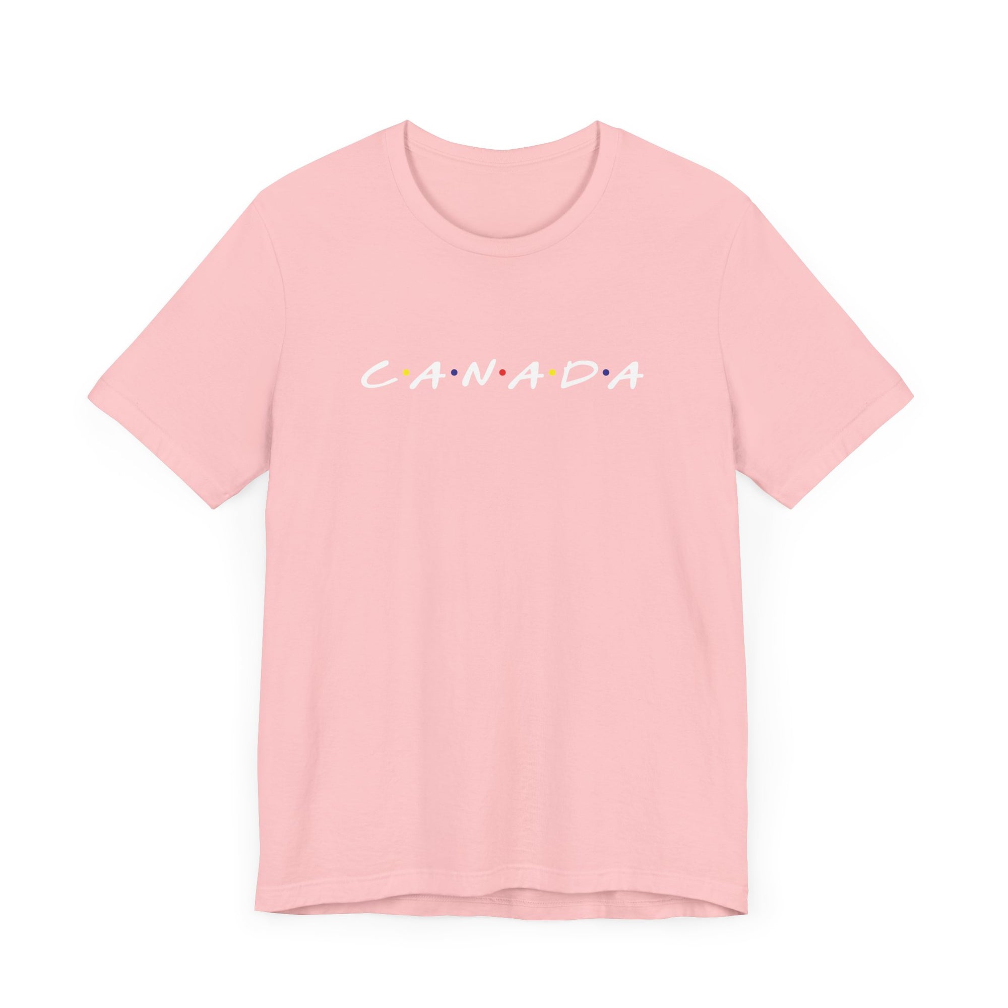 Canada friends theme shirt pink