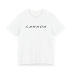Canada friends theme shirt white