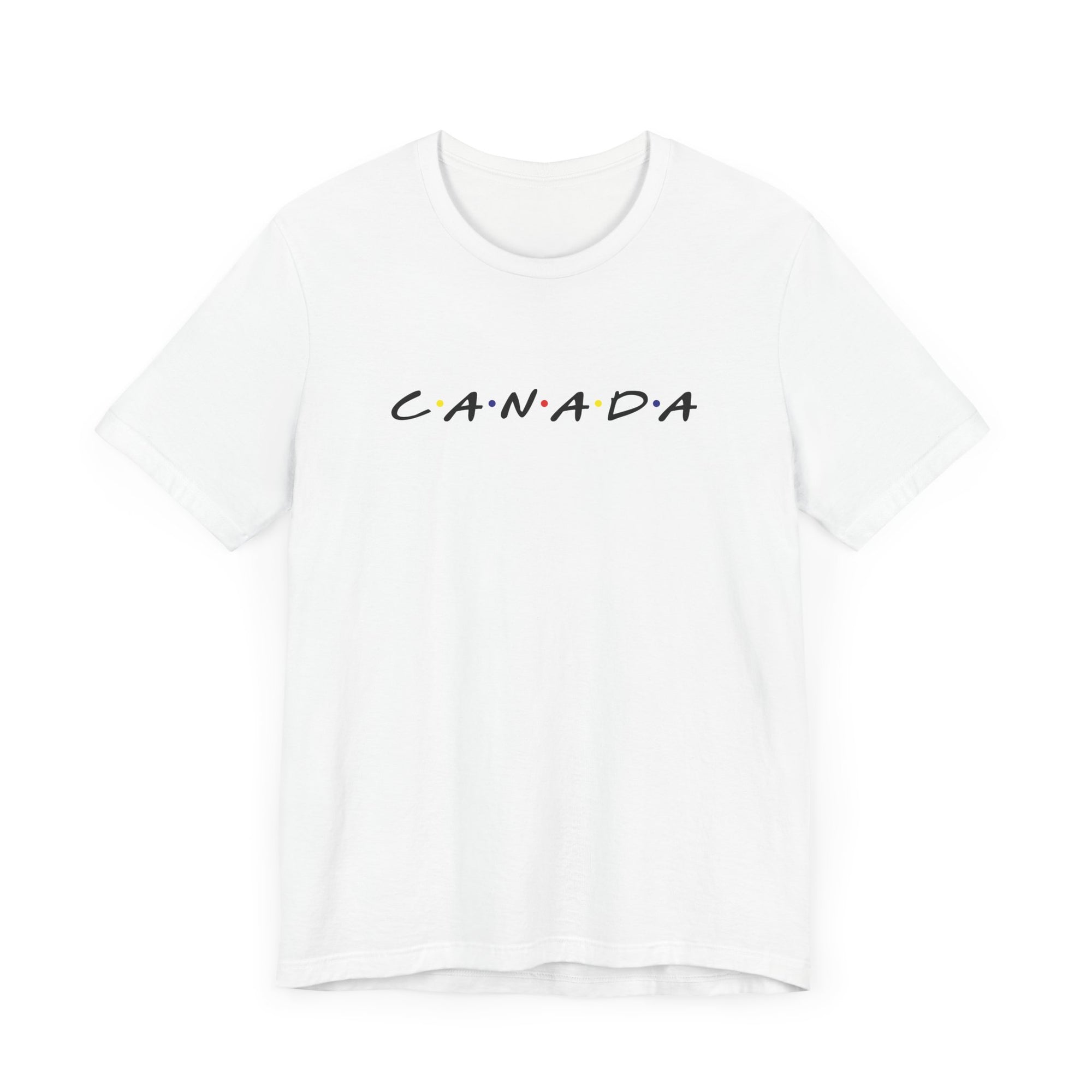 Canada friends theme shirt white