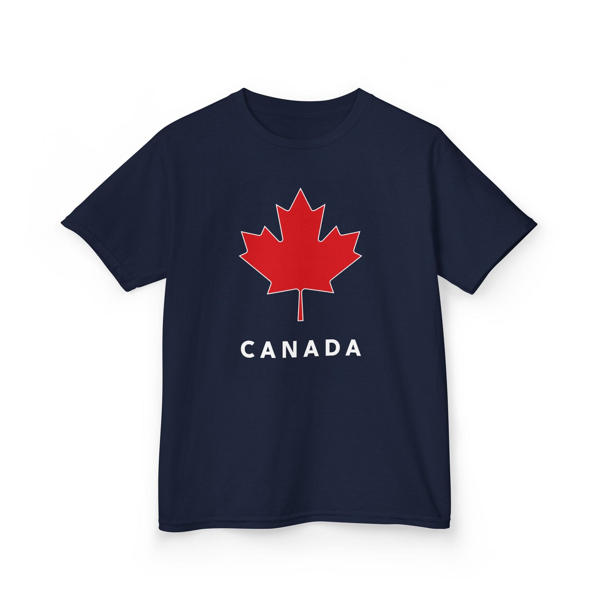 Canada Maple Leaf Kid Shirt Navy