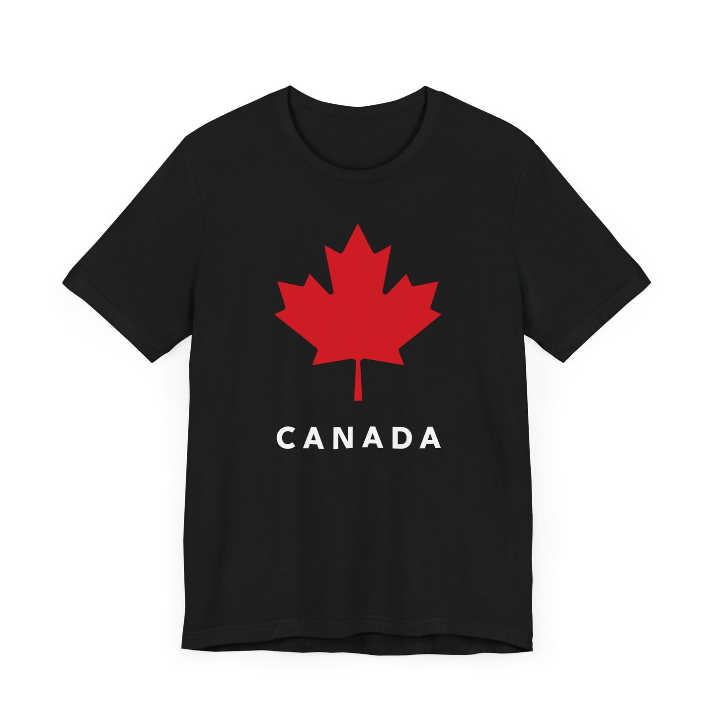 Canada Maple Leaf Shirt Black