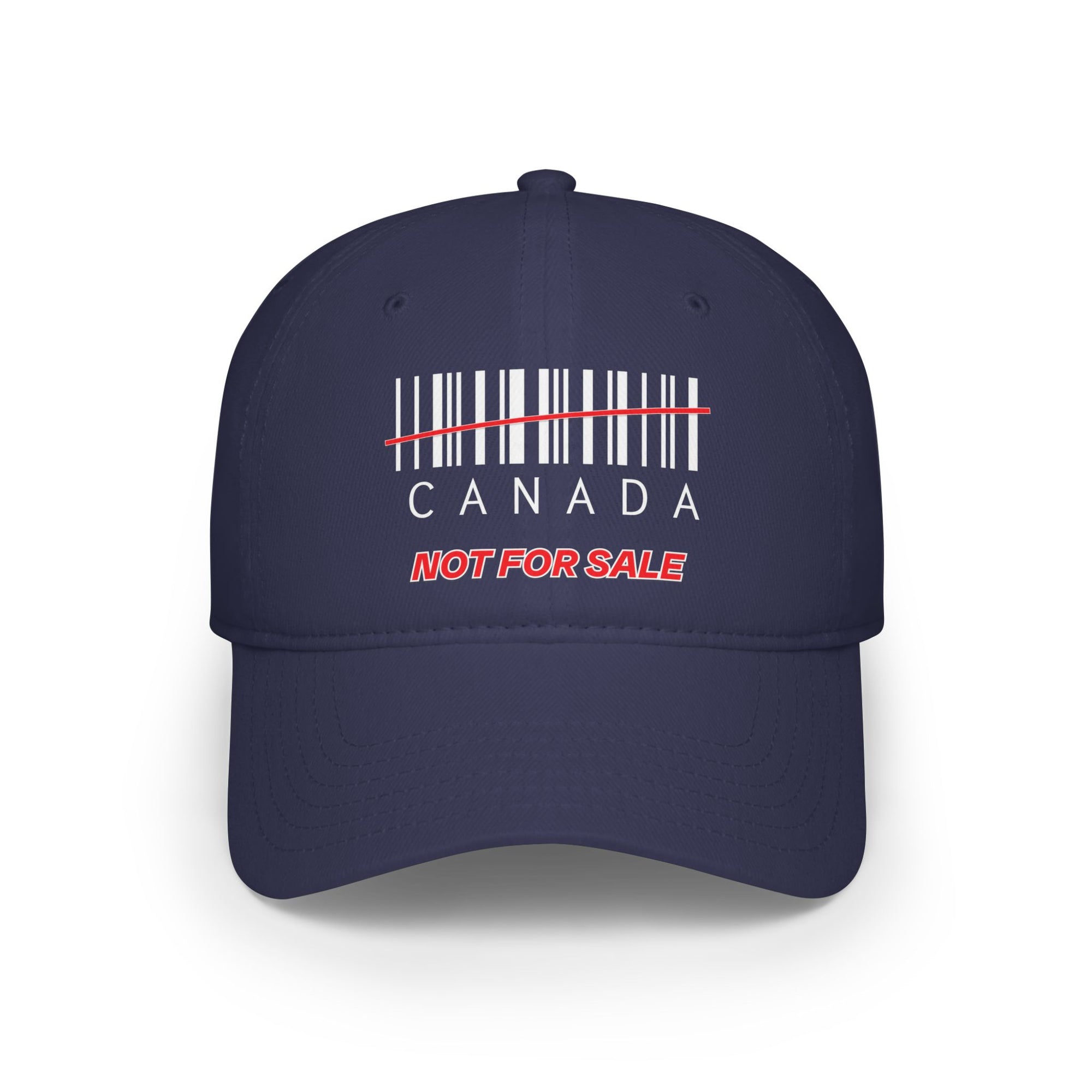 Canada not for sale baseball cap Navy