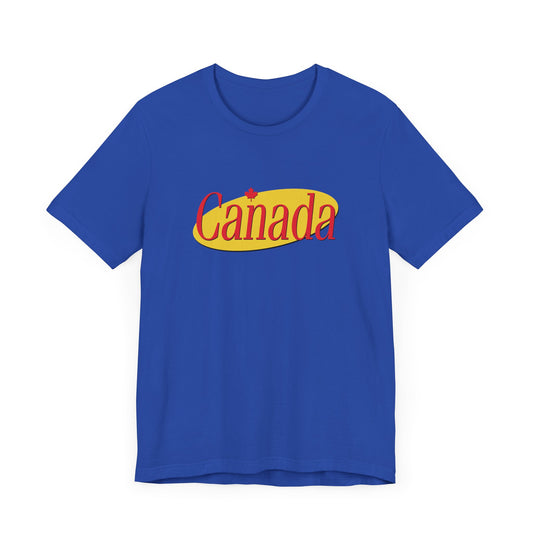 Canada Seinfeld theme shirt blue