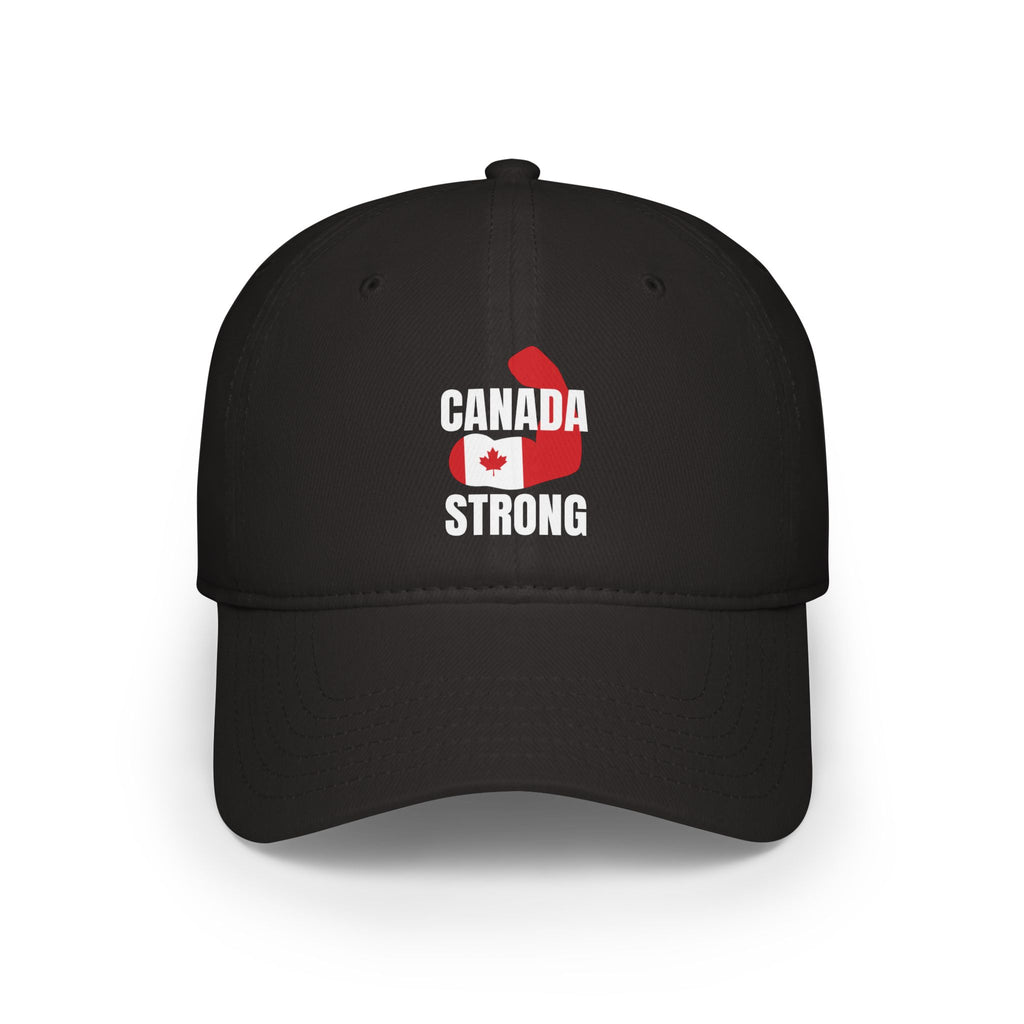 Canada Strong Cap Black