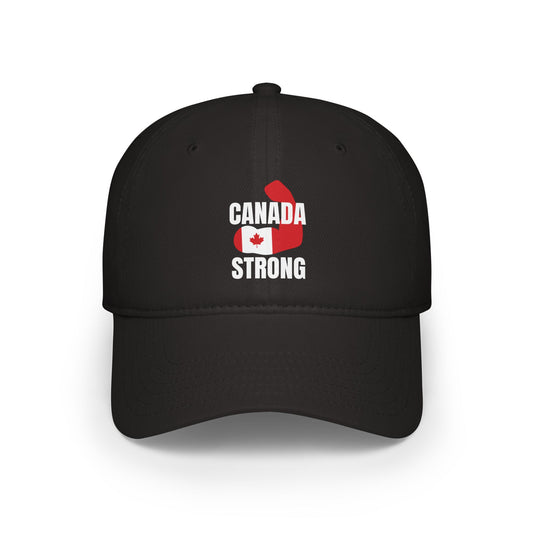 Canada Strong Cap Black