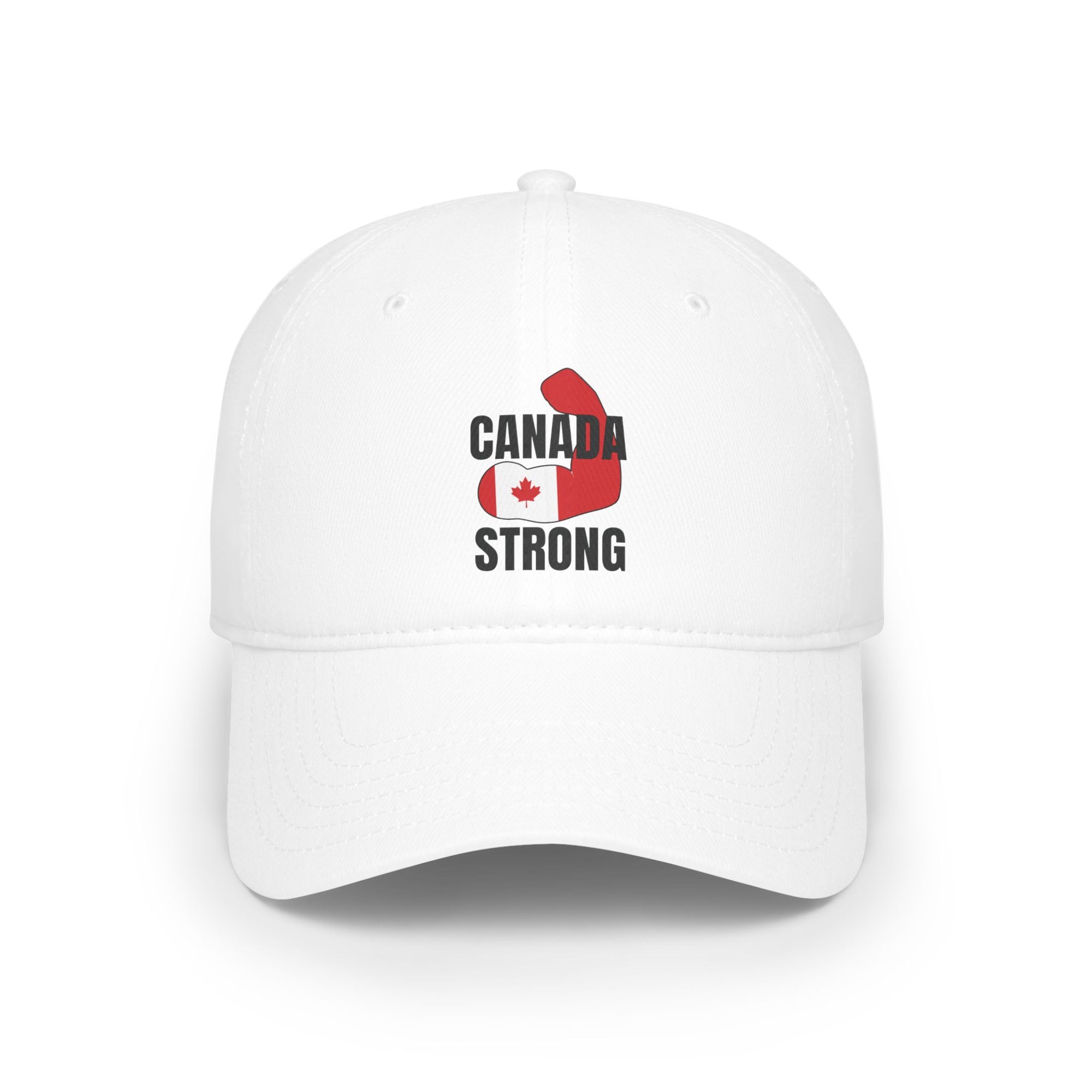 Canada Strong Cap White